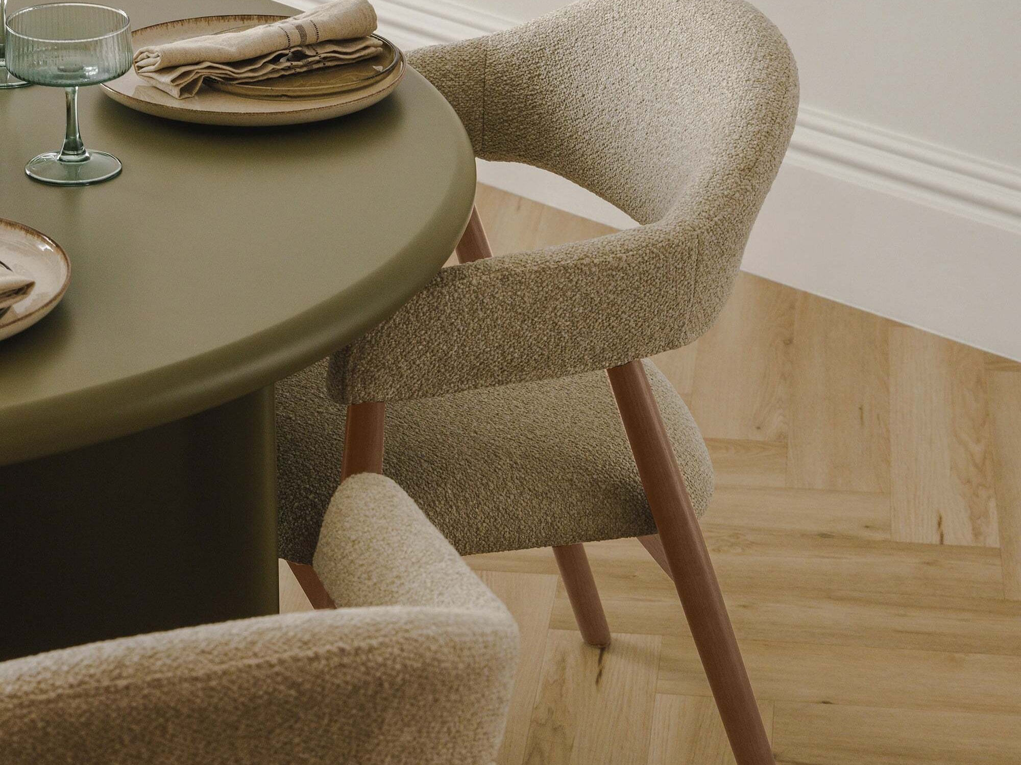 Stolica Burleson 330 (Bež + Orah)