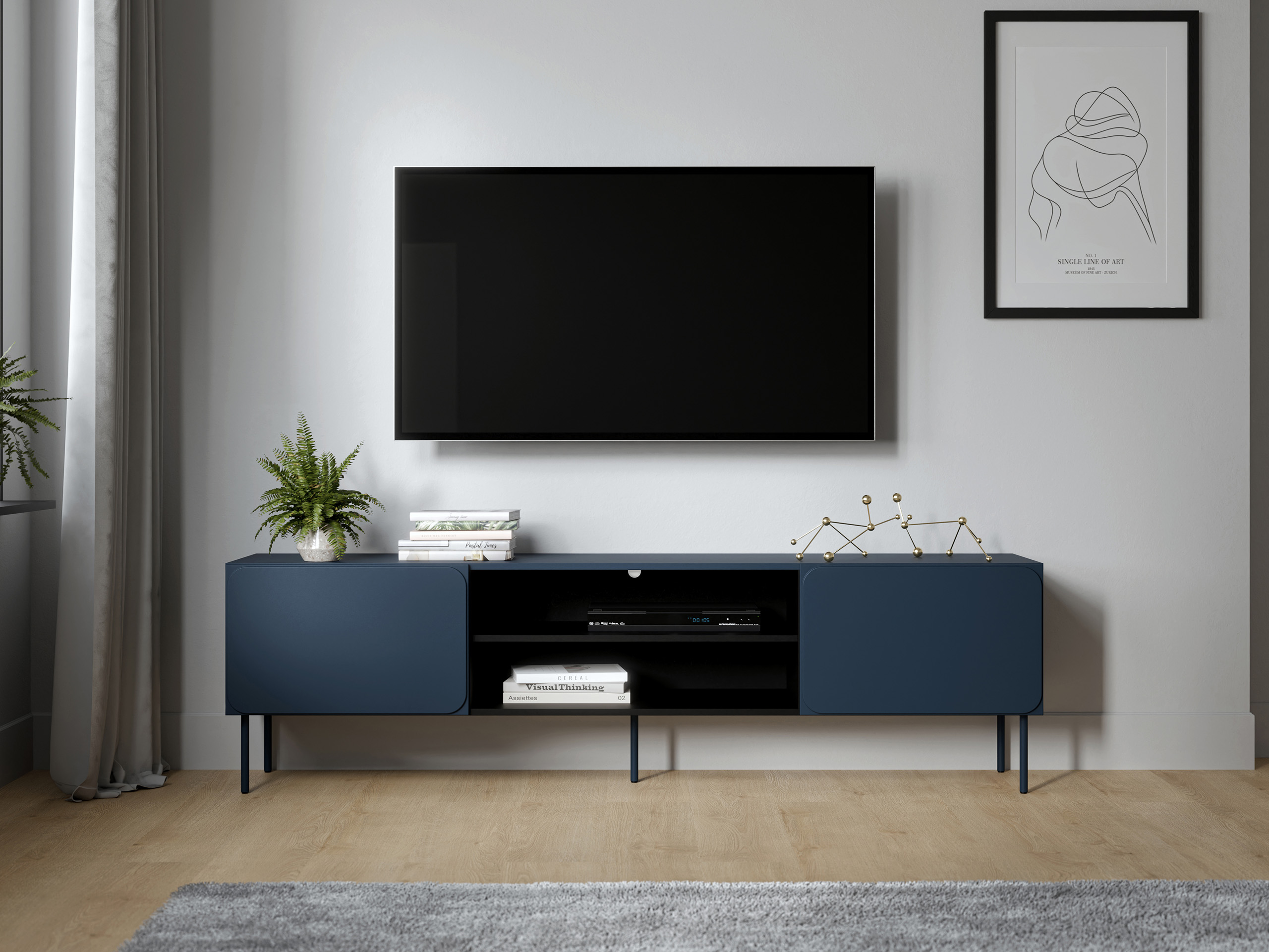 TV stol Fentore 102 (Indigo)
