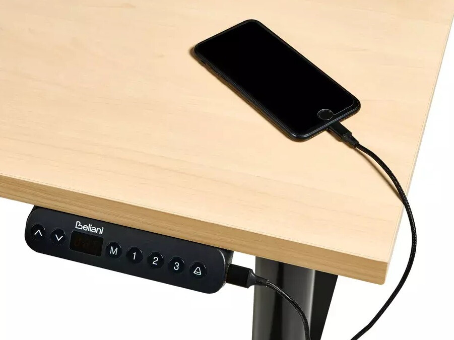 Radni stol podesiv po visini Berwyn 3188 (Svijetlo smeđa)