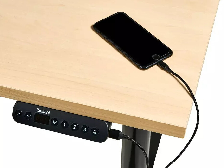 Radni stol podesiv po visini Berwyn 3190 (Svijetlo smeđa)