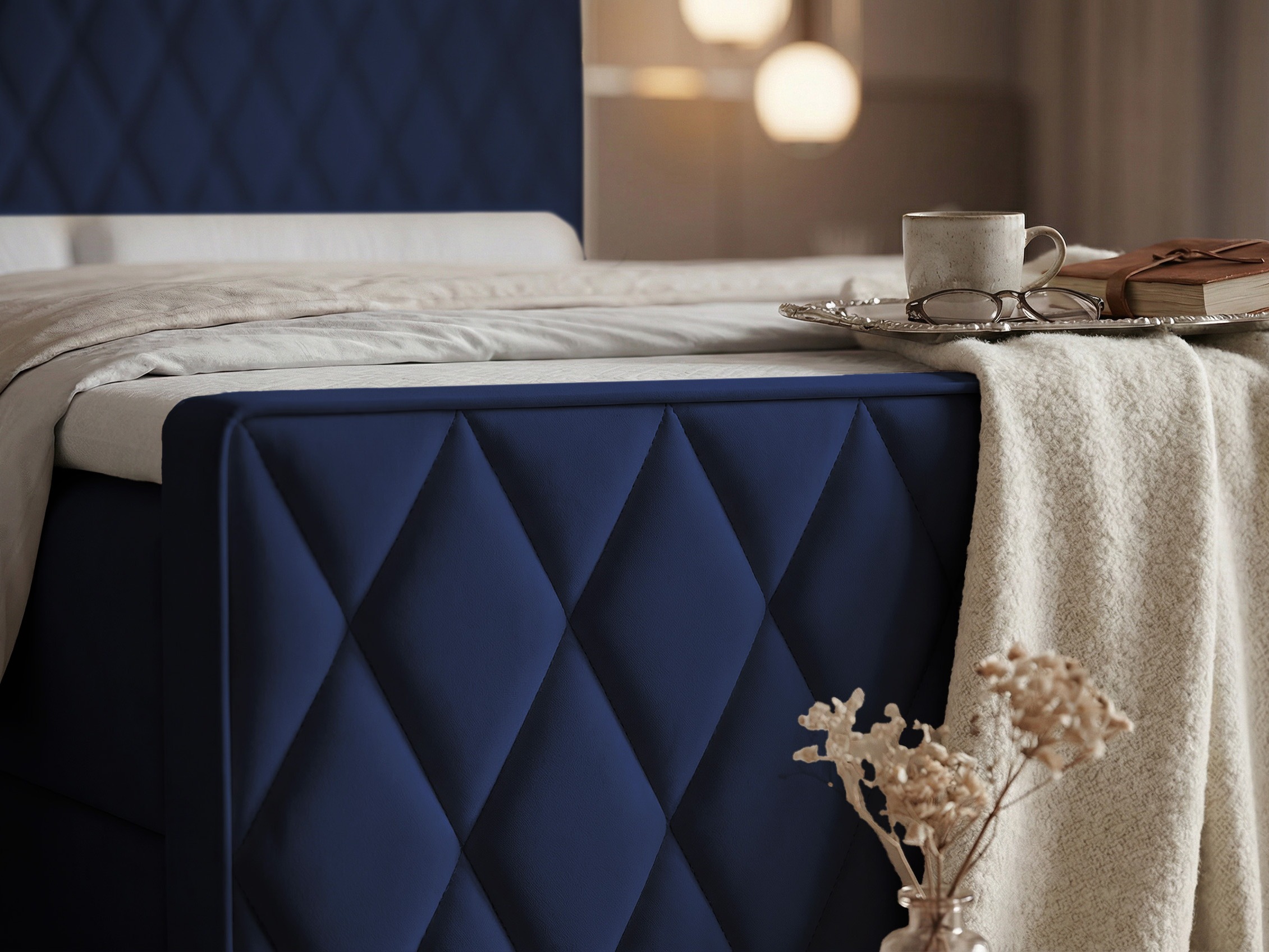Boxspring krevet Martinez 129 (Magic Velvet 2216)