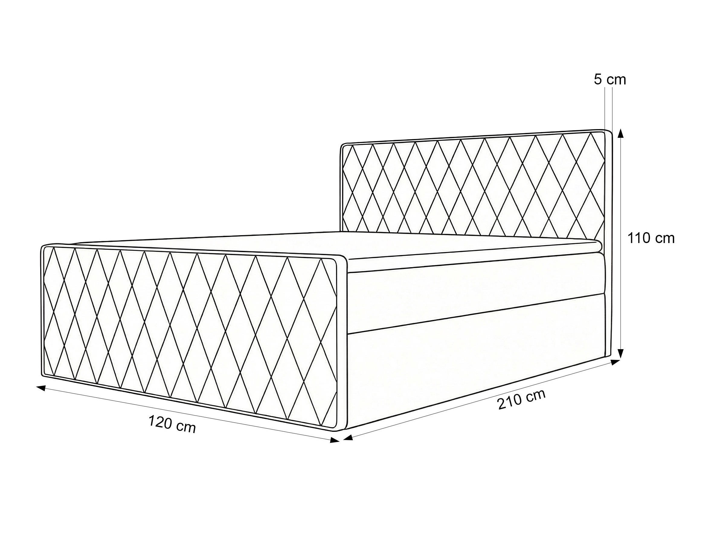 Boxspring krevet Martinez 129 (Magic Velvet 2216)