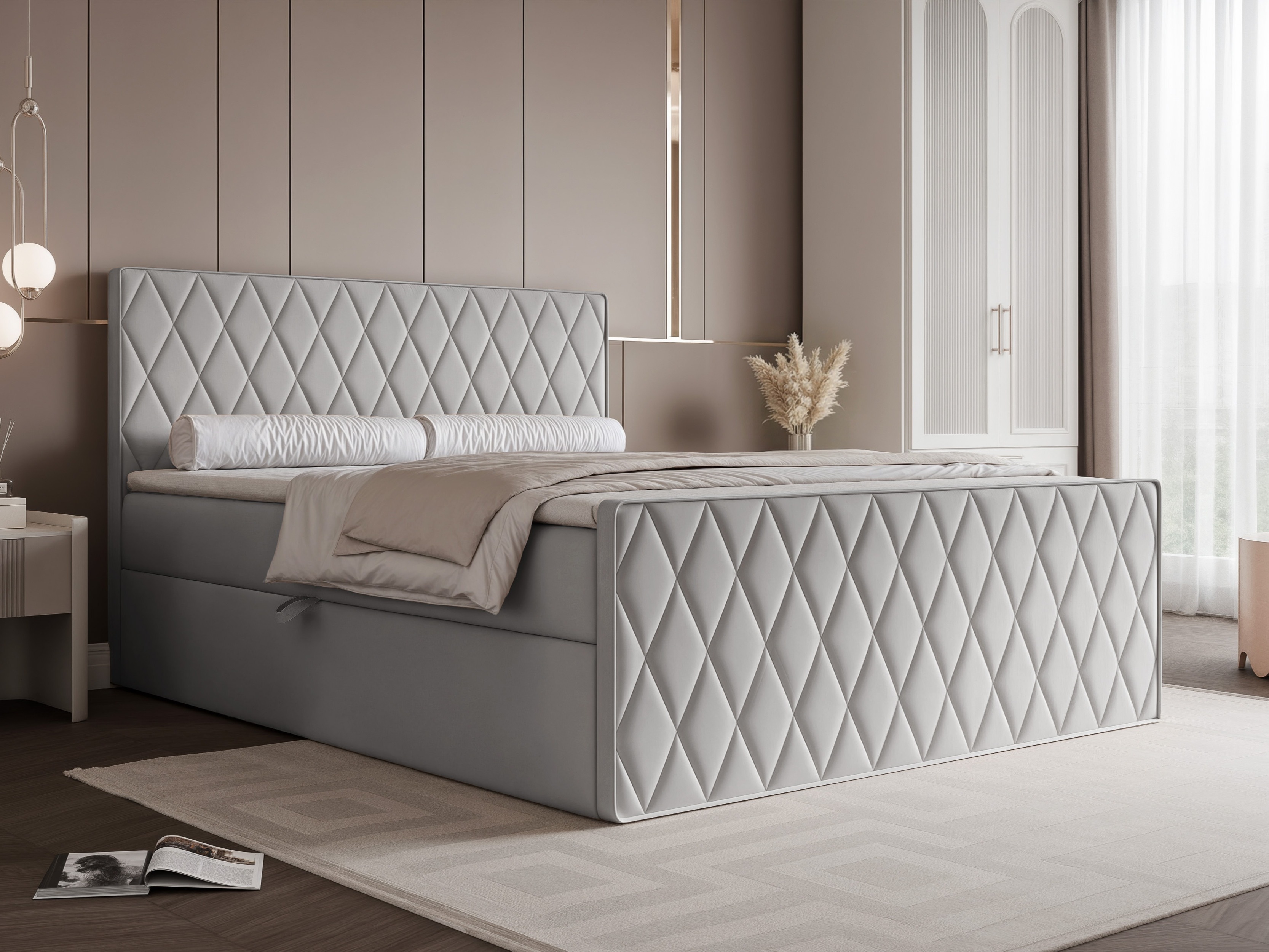 Boxspring krevet Martinez 129 (Magic Velvet 2240)