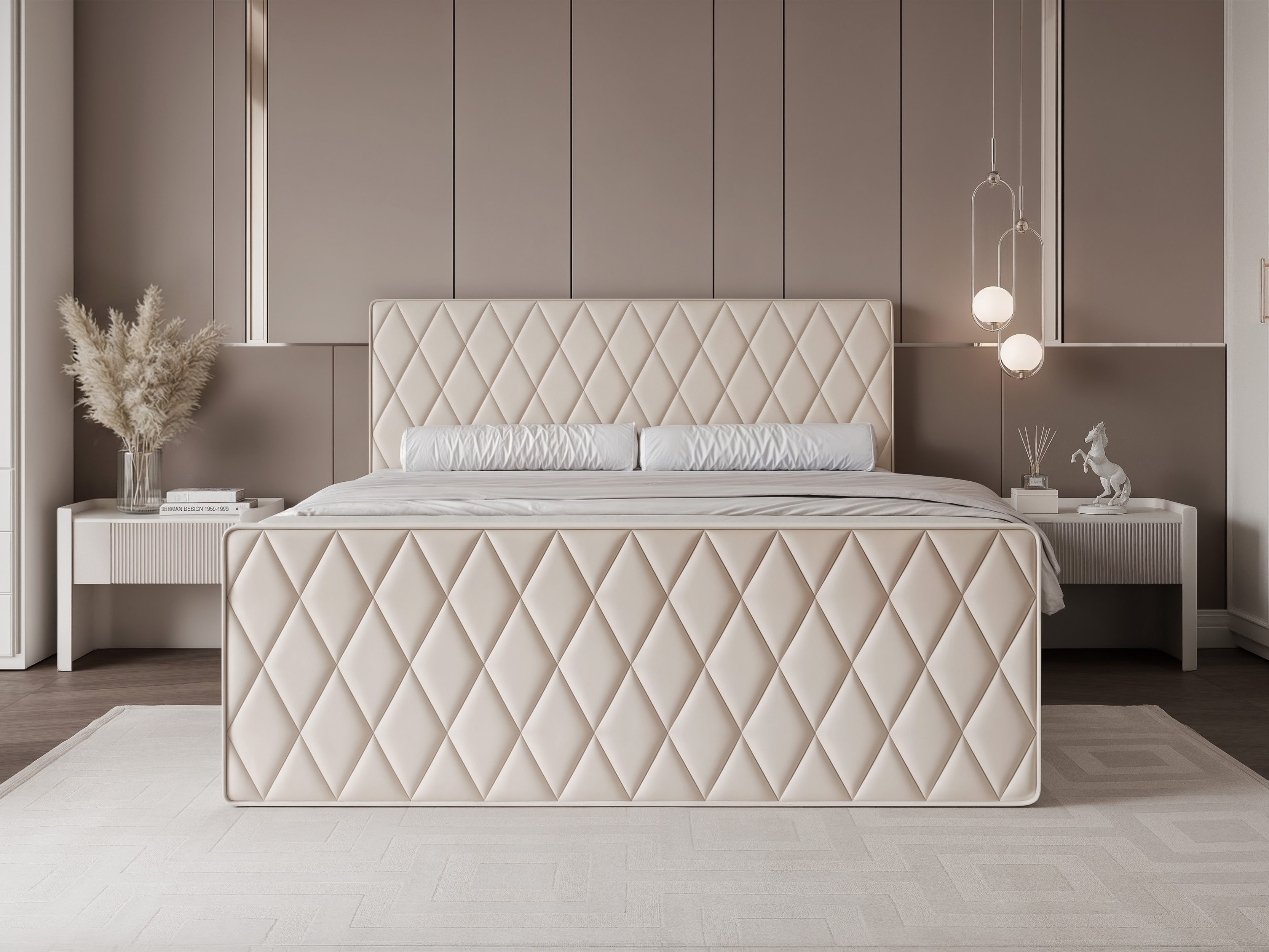 Boxspring krevet Martinez 129 (Magic Velvet 2256)