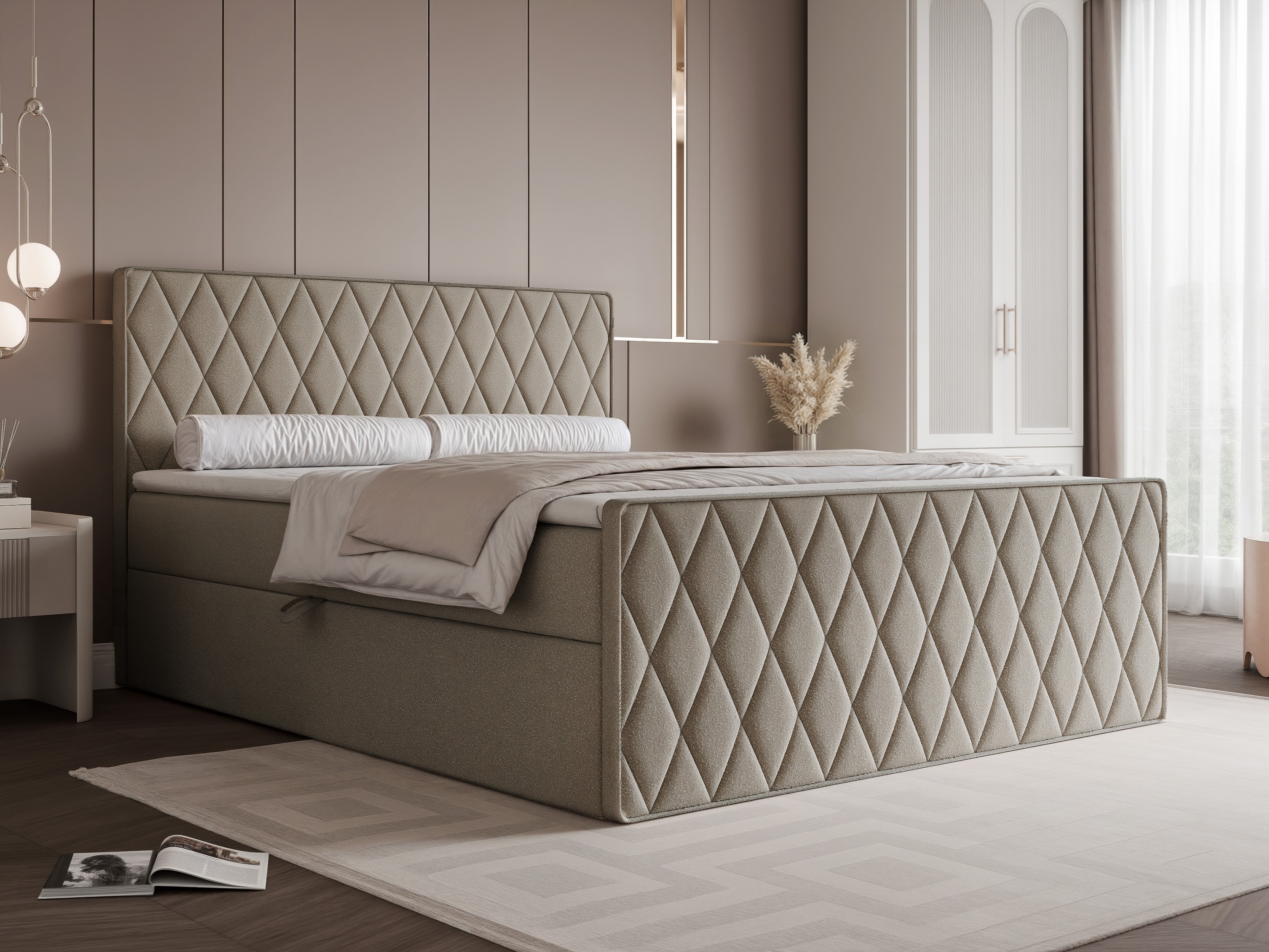 Boxspring krevet Martinez 129 (Melody 12)