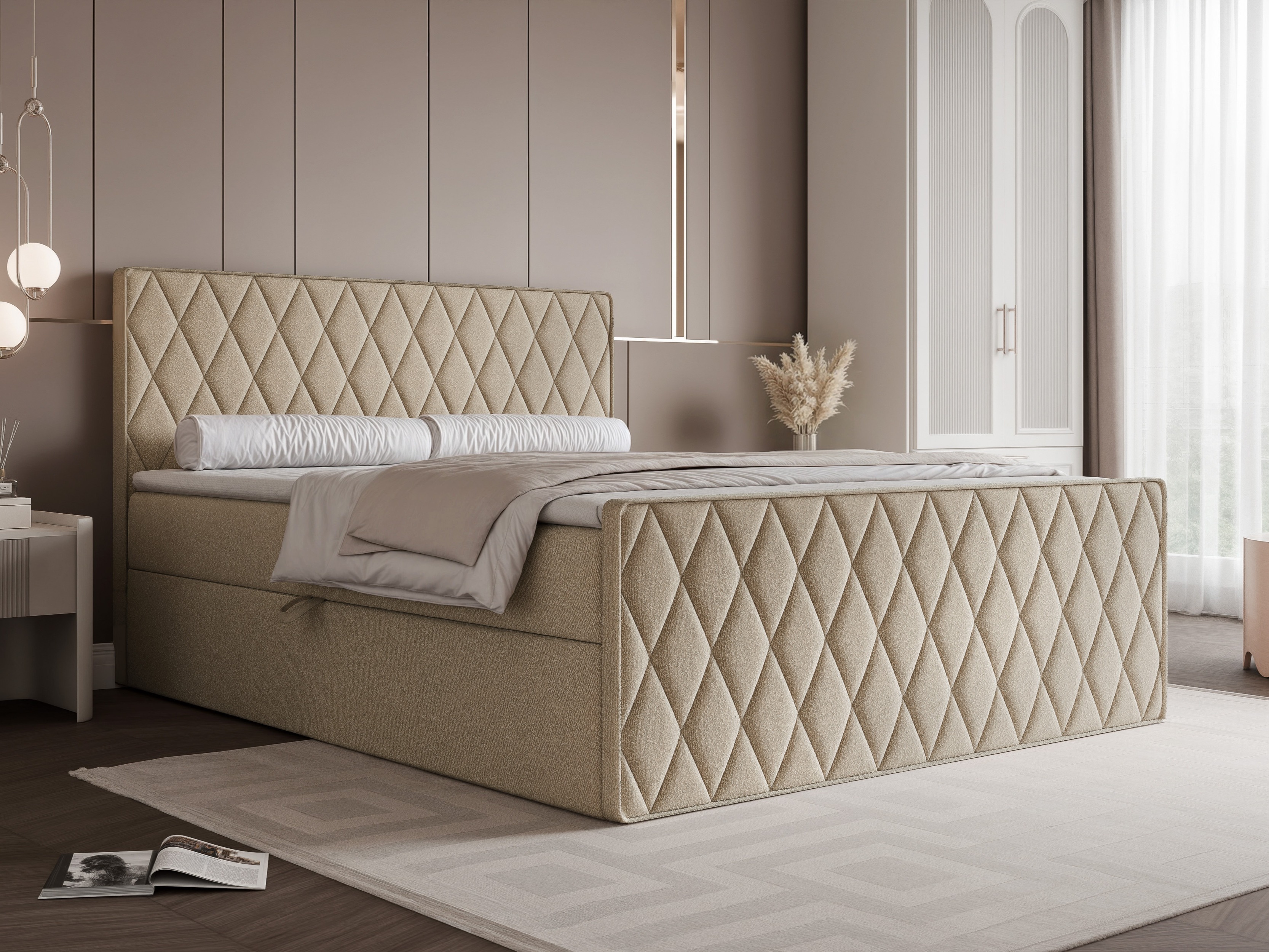 Boxspring krevet Martinez 129 (Melody 13)
