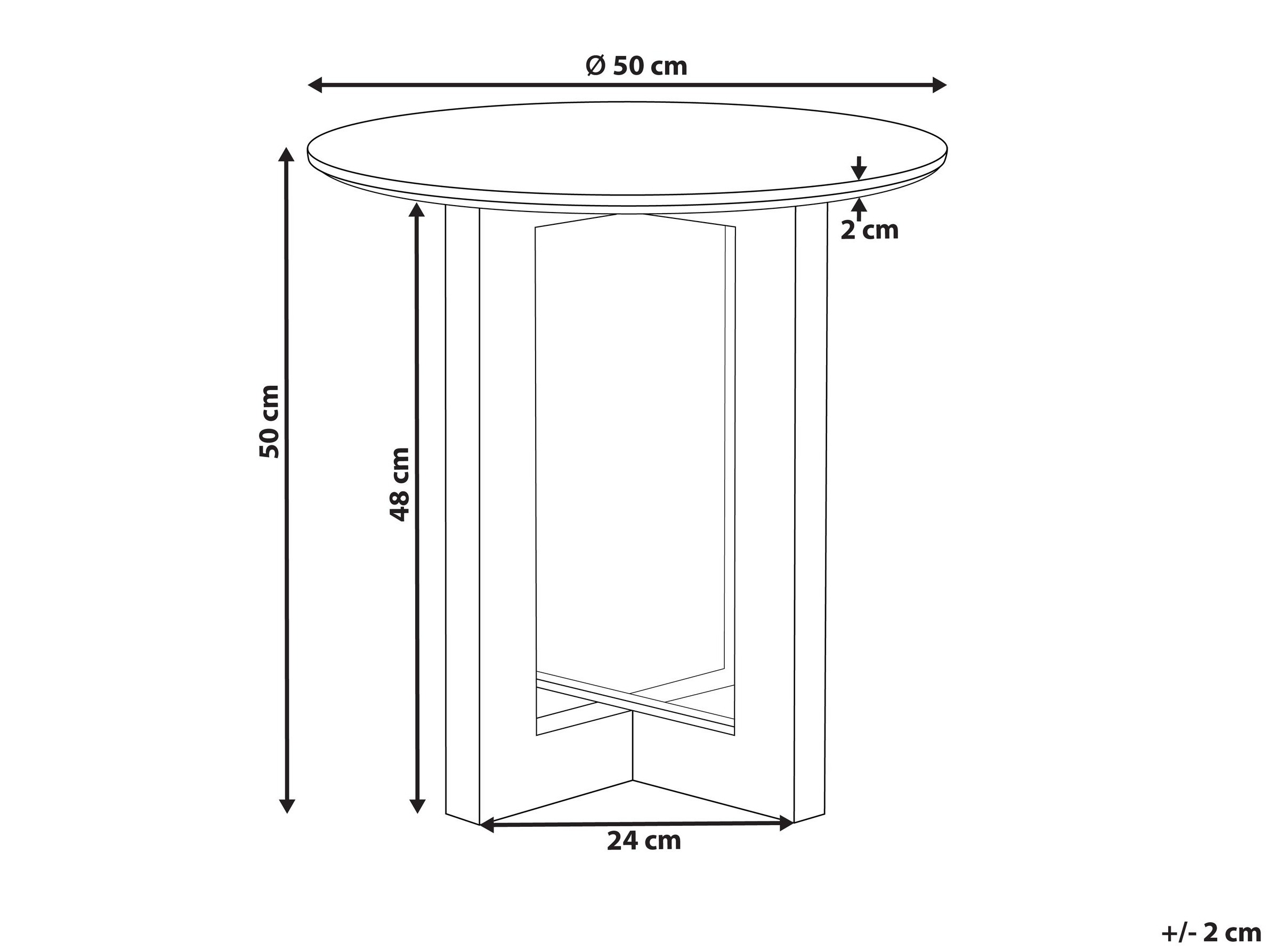 Pomoćni stolić Berwyn 3181