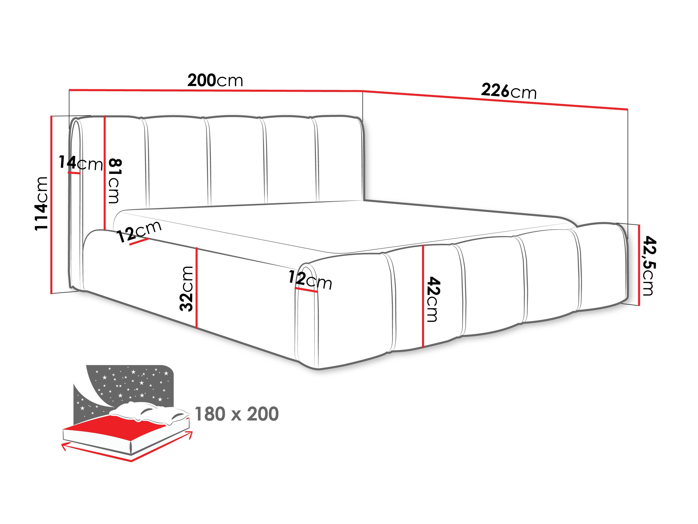 Krevet Clario (Kronos 35)