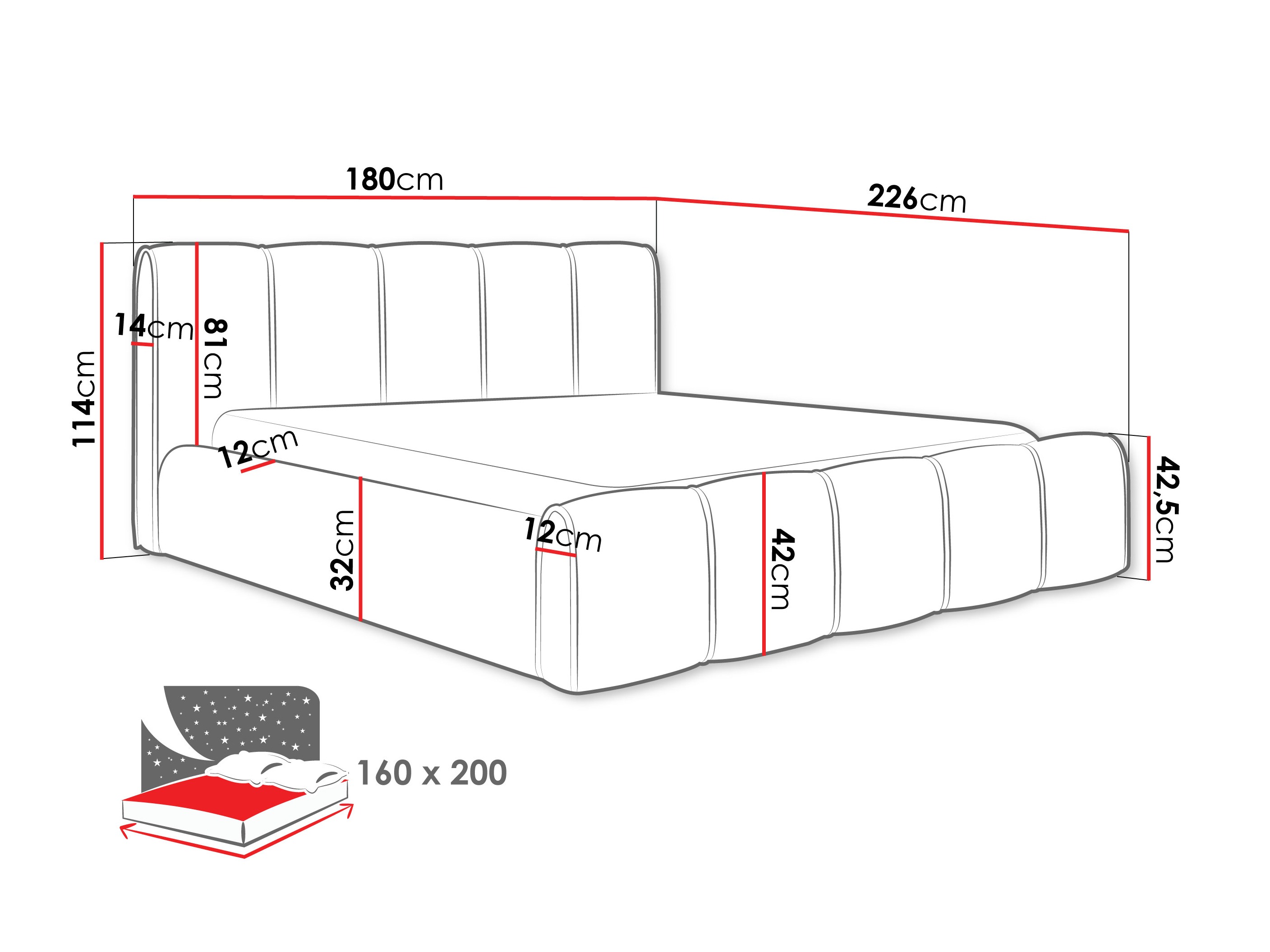 Krevet Clario (Paros 02)