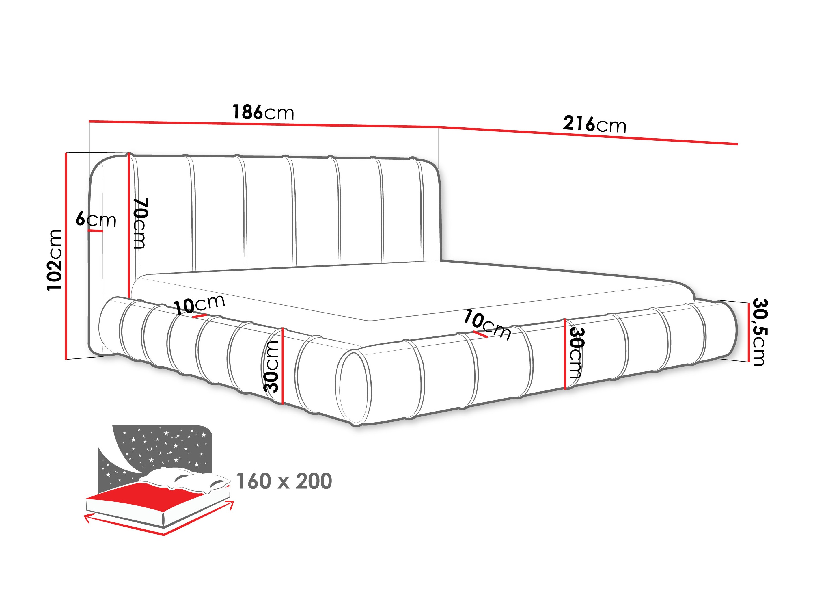 Krevet Cucumos (Paros 02)