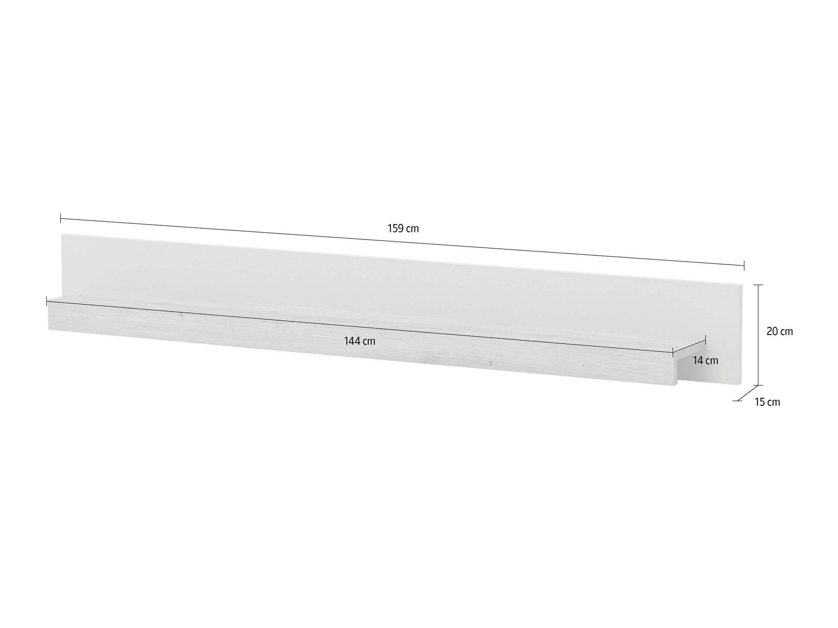 Zidna polica Ferciro 102