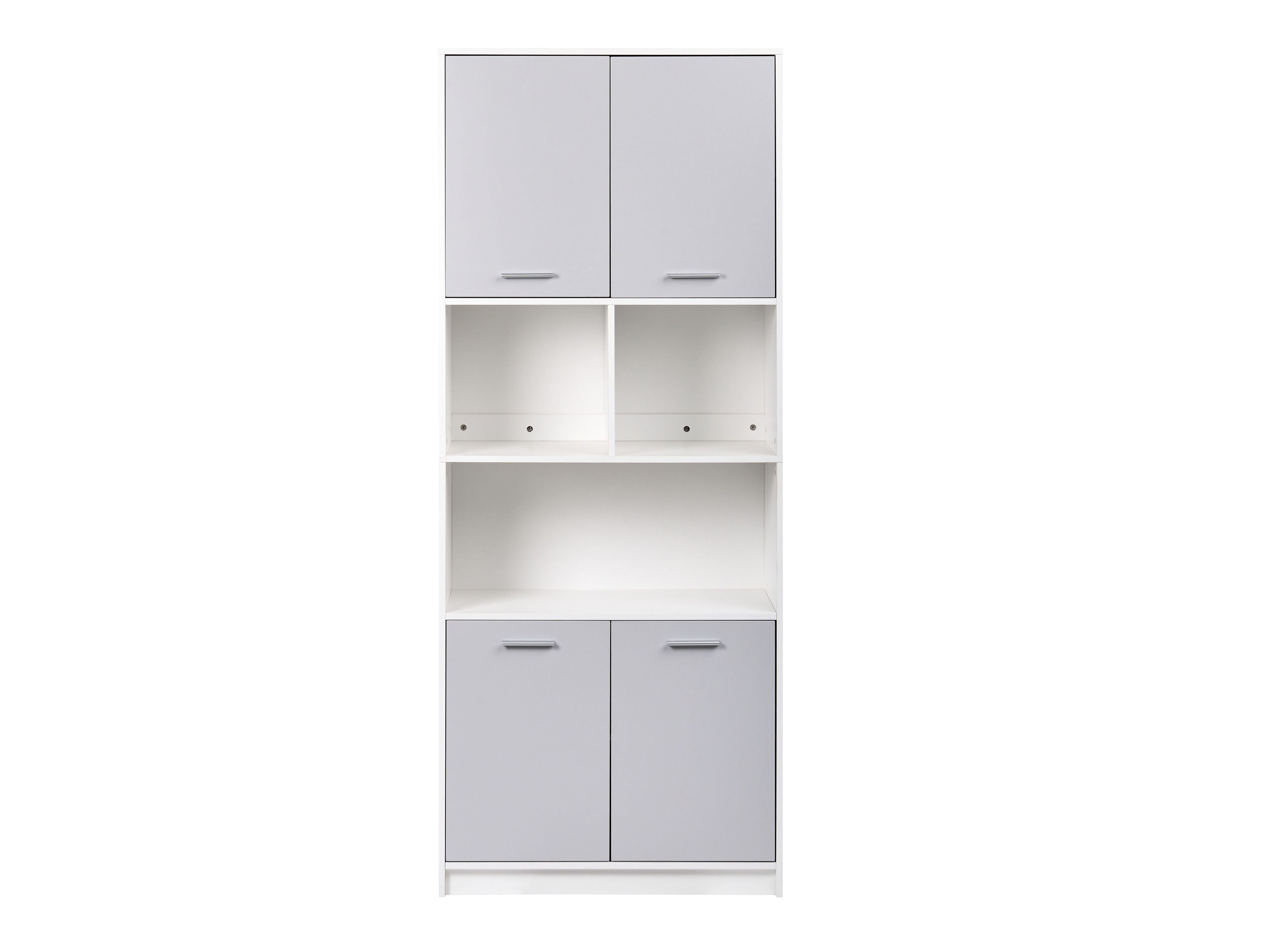 Polica Catferu 111 (Bijela + Siva)