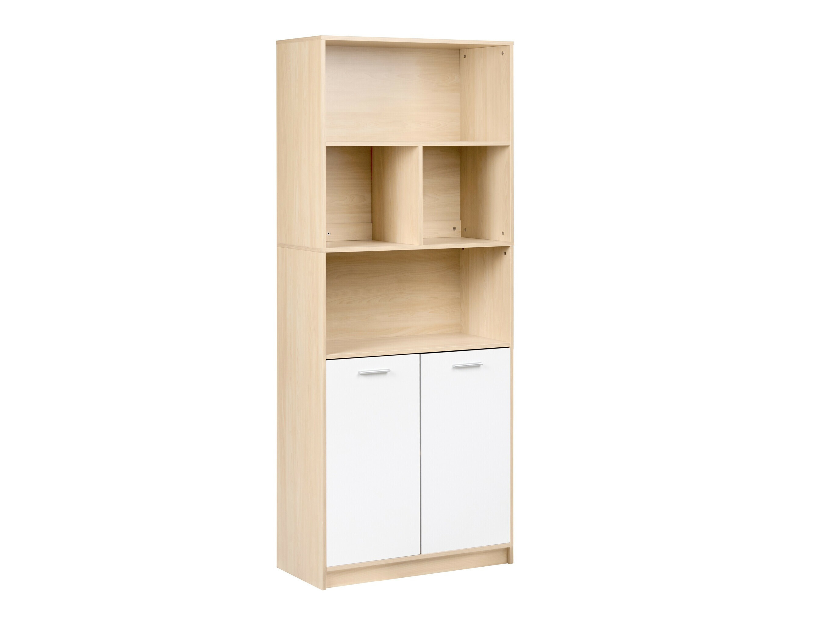 Polica Catferu 106 (Svijetlo smeđa + Bijela)