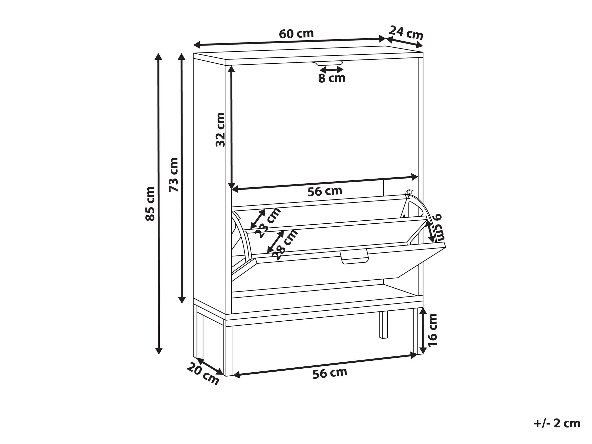 Ormarić za cipele Livodeu 103