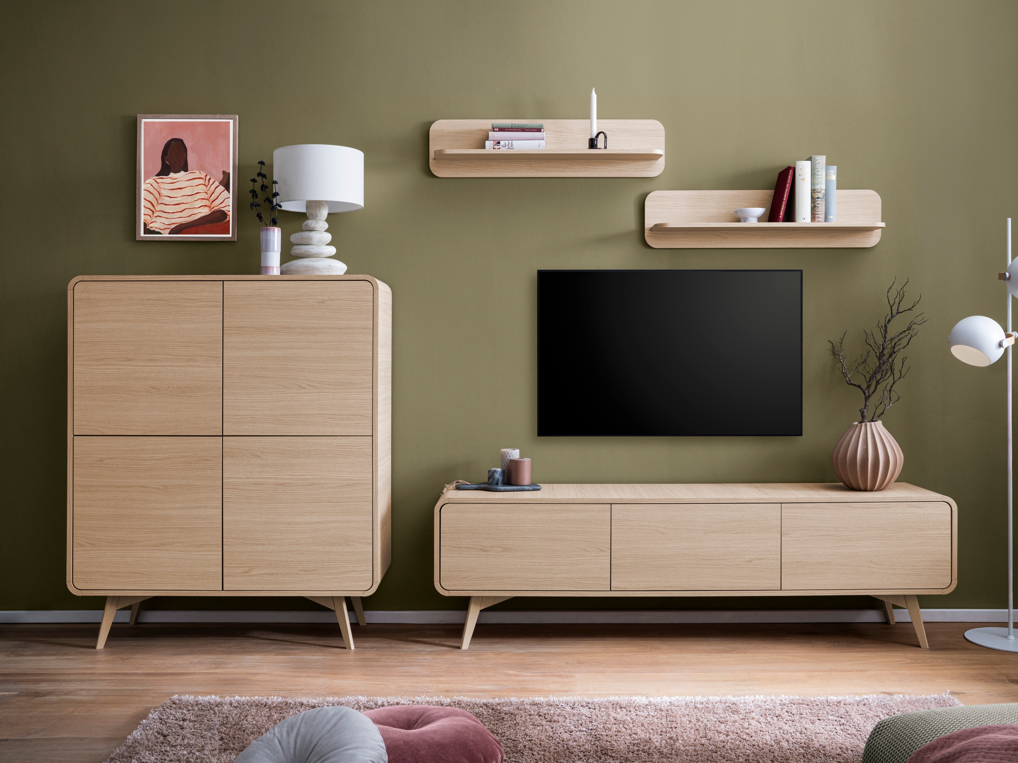 Zidna polica Vesdore 101