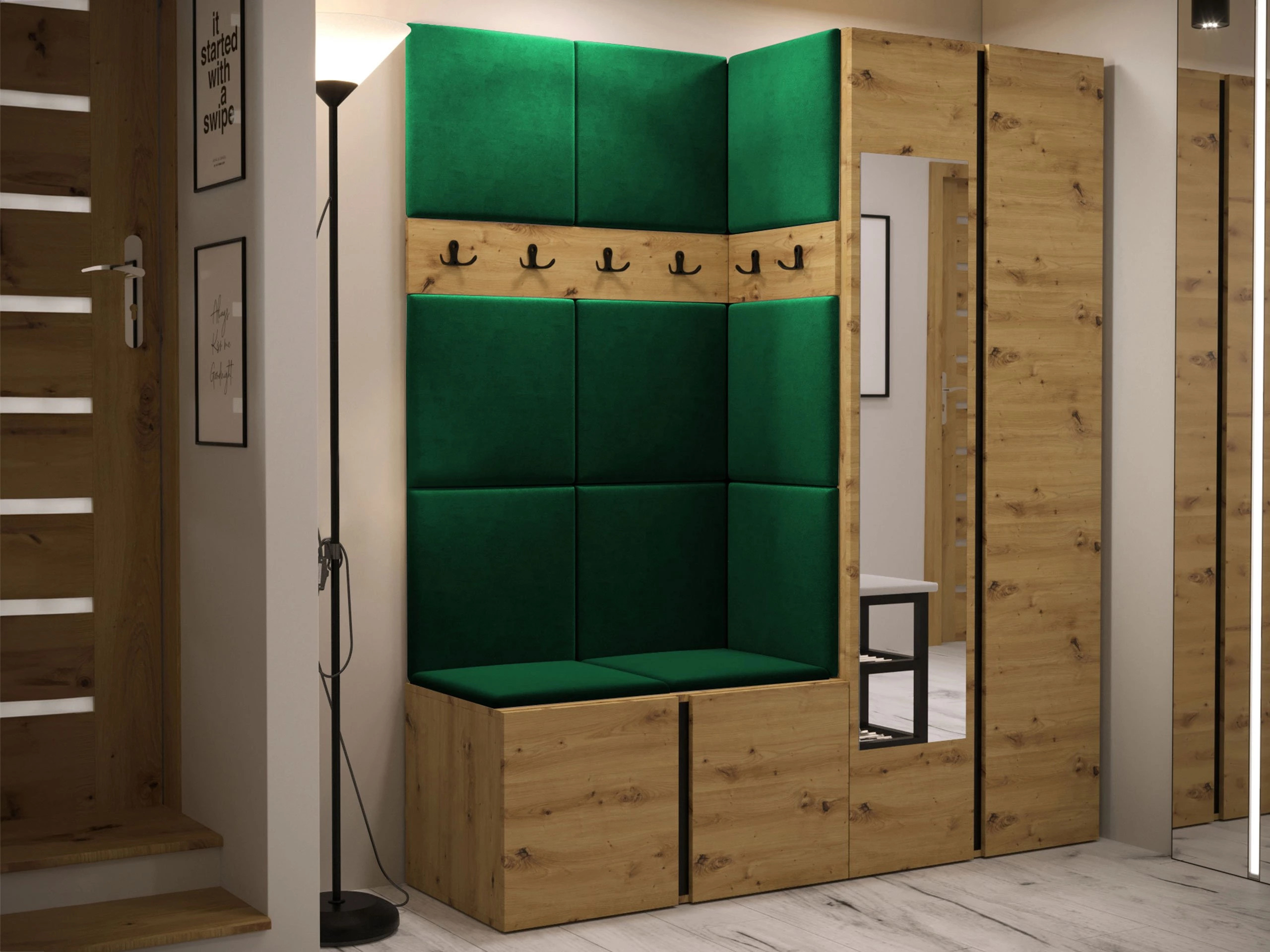 Set za hodnik Pinis X (Manila 35)