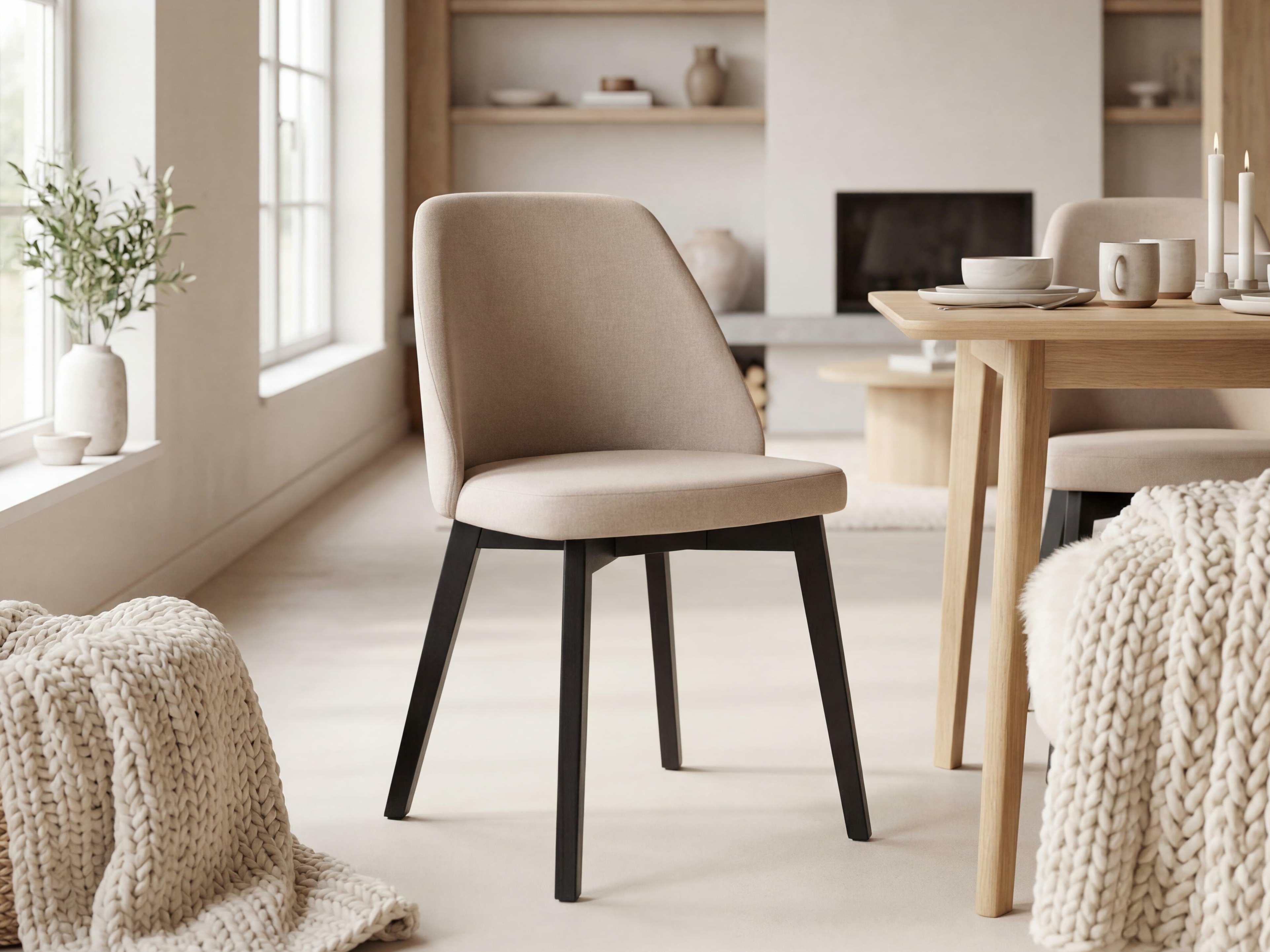 Stolica Valdosta 100 (Crna + Bež)