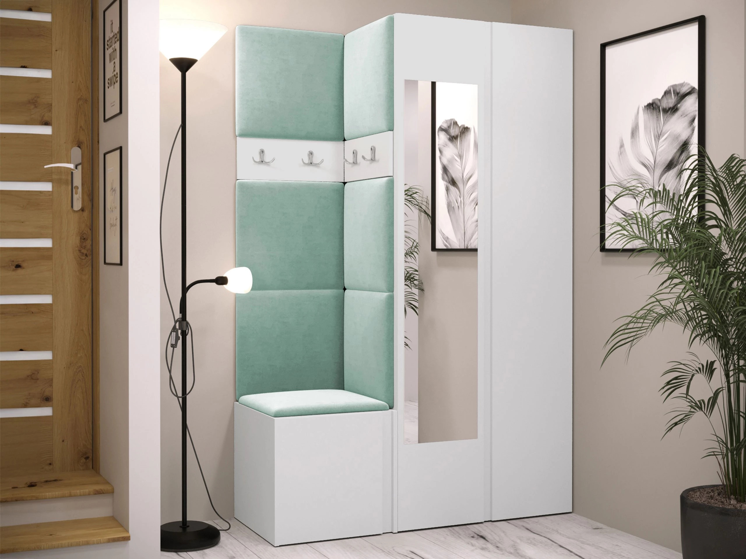 Set za hodnik Hartford 350 (Bijela)