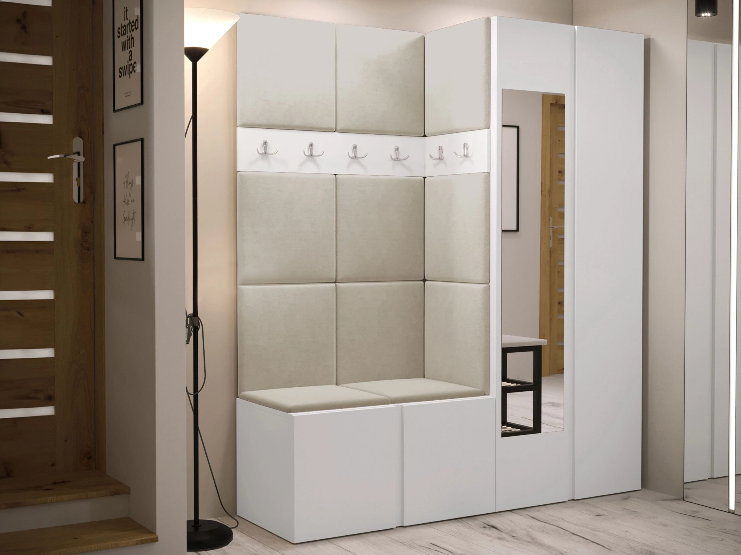 Set za hodnik Pinis X (Manila 02)