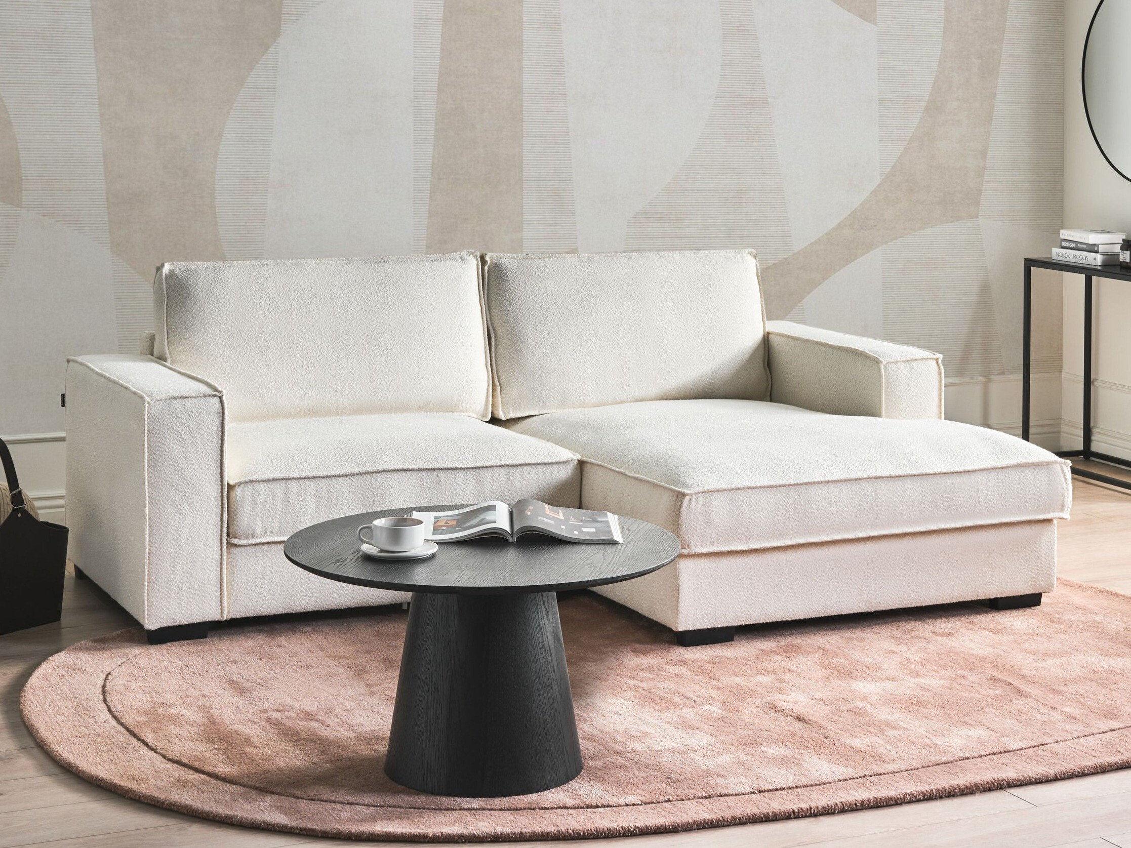 Kutna garnitura Berwyn 3217 (Svijetlo bež)