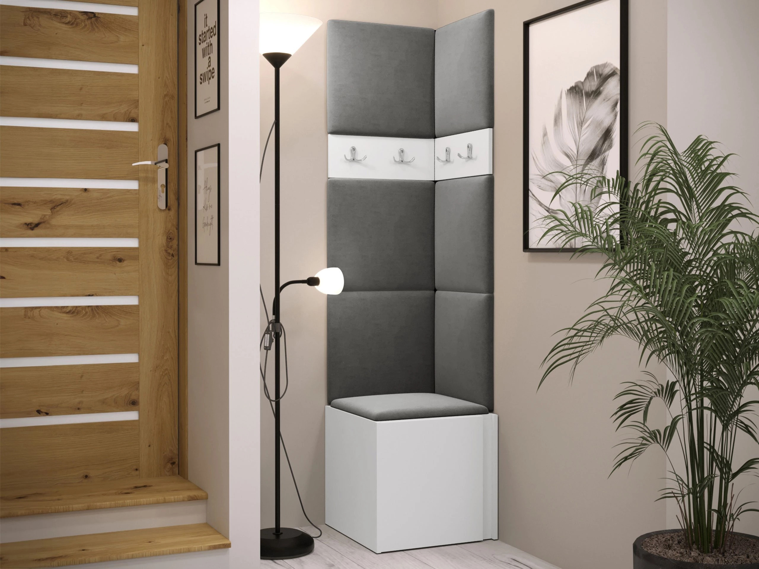 Set za hodnik Pinis XXI (Bijela)