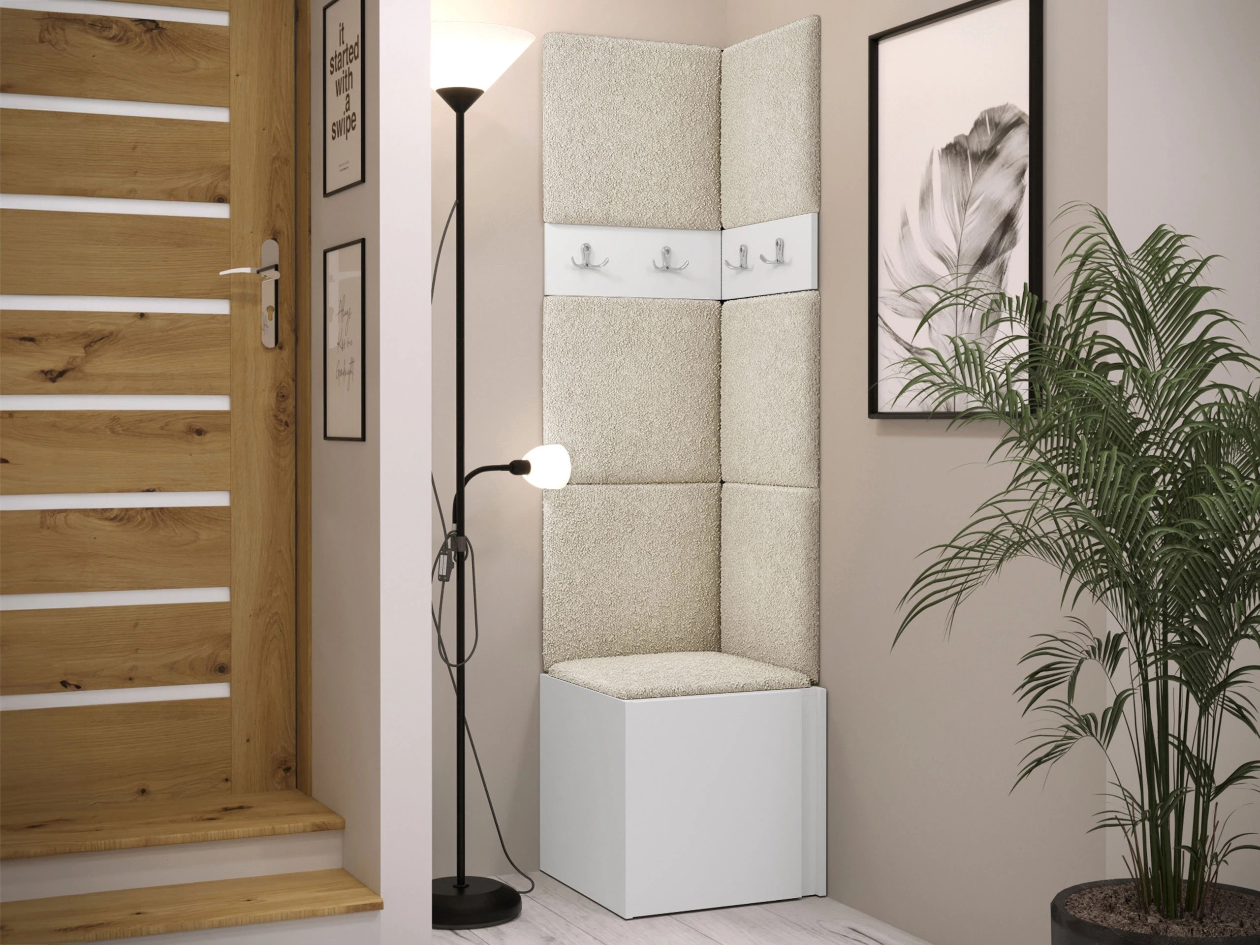 Set za hodnik Pinis XXI (Bijela)