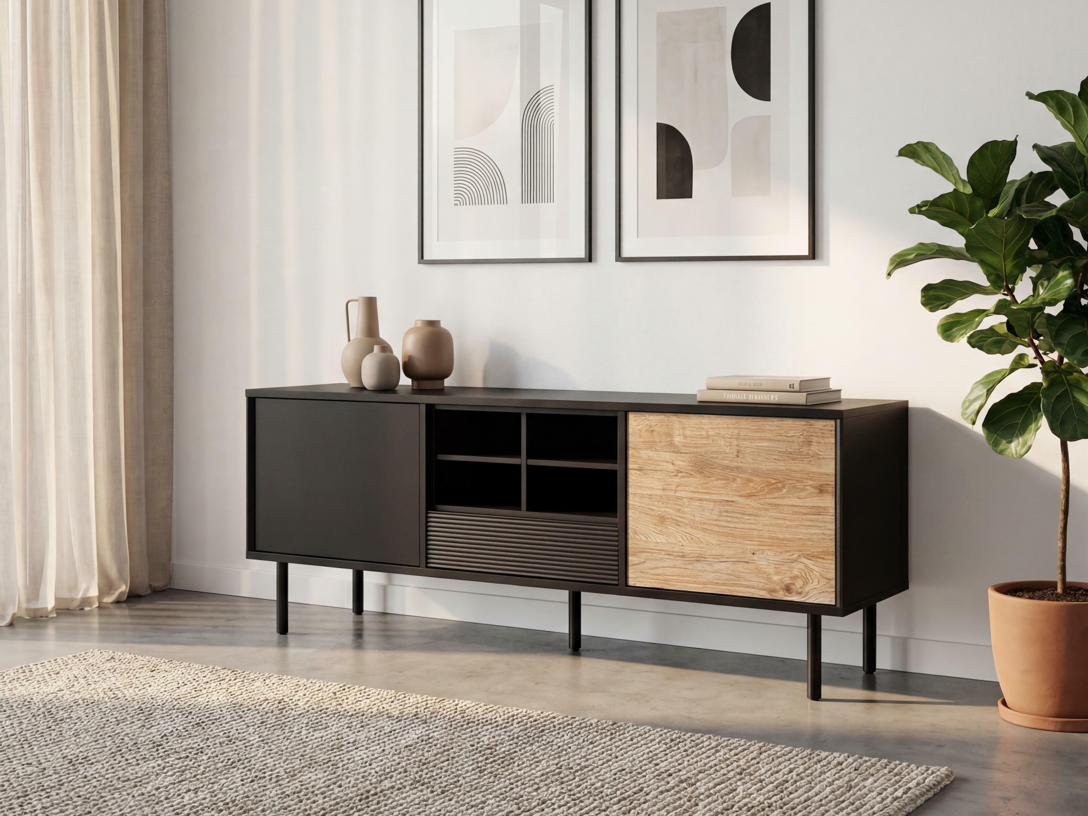 TV stol Corevaru 103 (Crna)