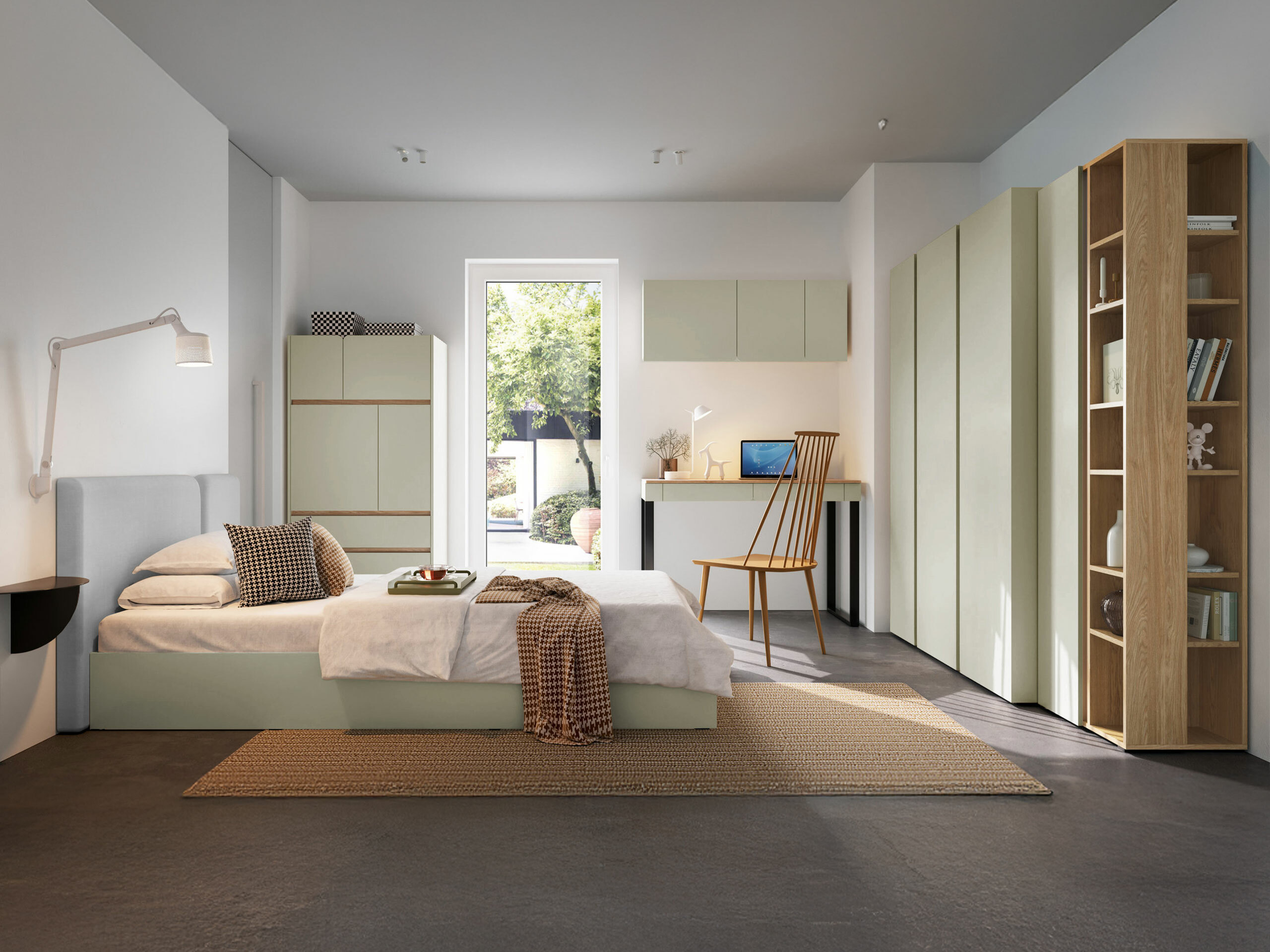 Uredski stol Fiosono 109 (Eukaliptus + Hrast)