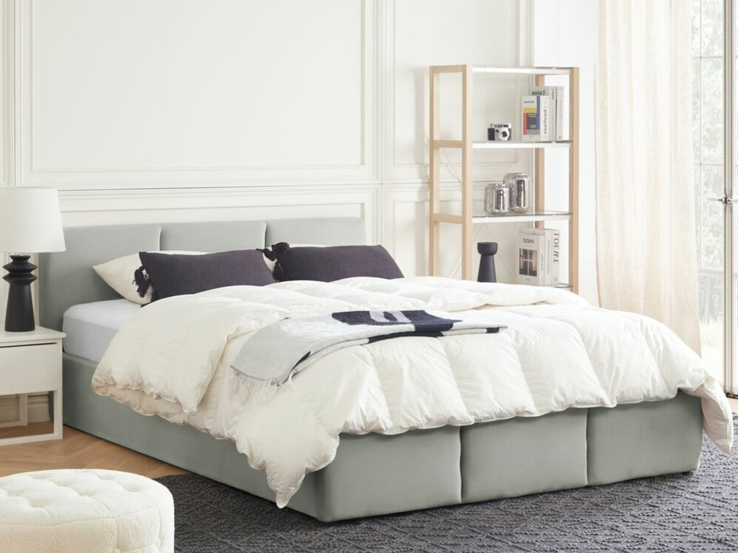 Krevet Berwyn 1780 (Svijetlo siva)