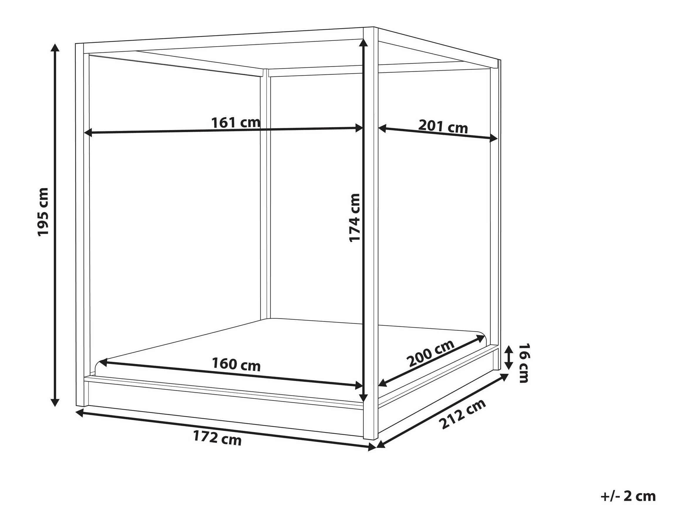 Krevet Berwyn 3220 (Svijetlo smeđa)