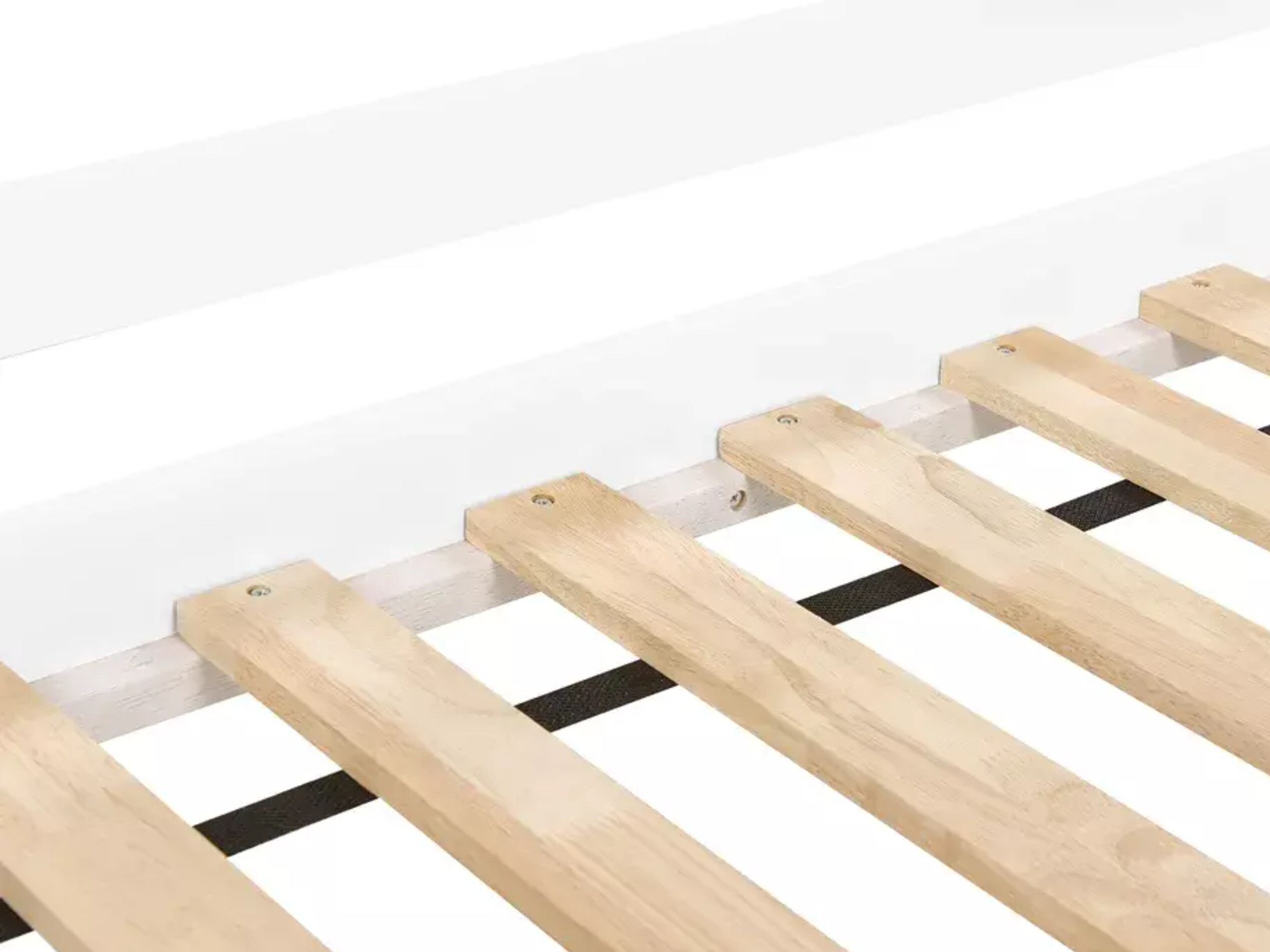 Krevet na platformi Berwyn 2199 (Bijela + Ružičasta)