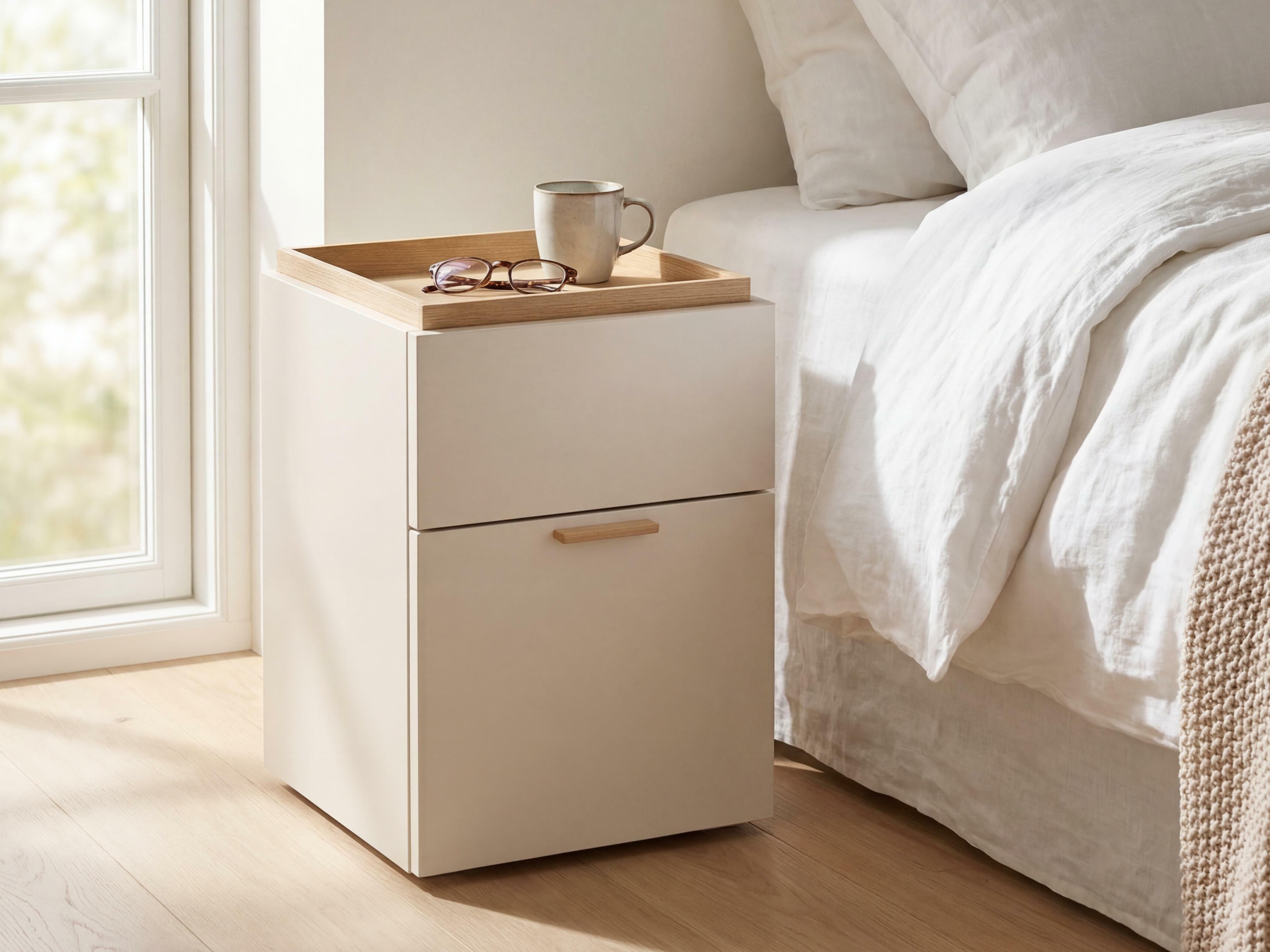 Noćni ormarić Veldalo 114 (Svijetli hrast)