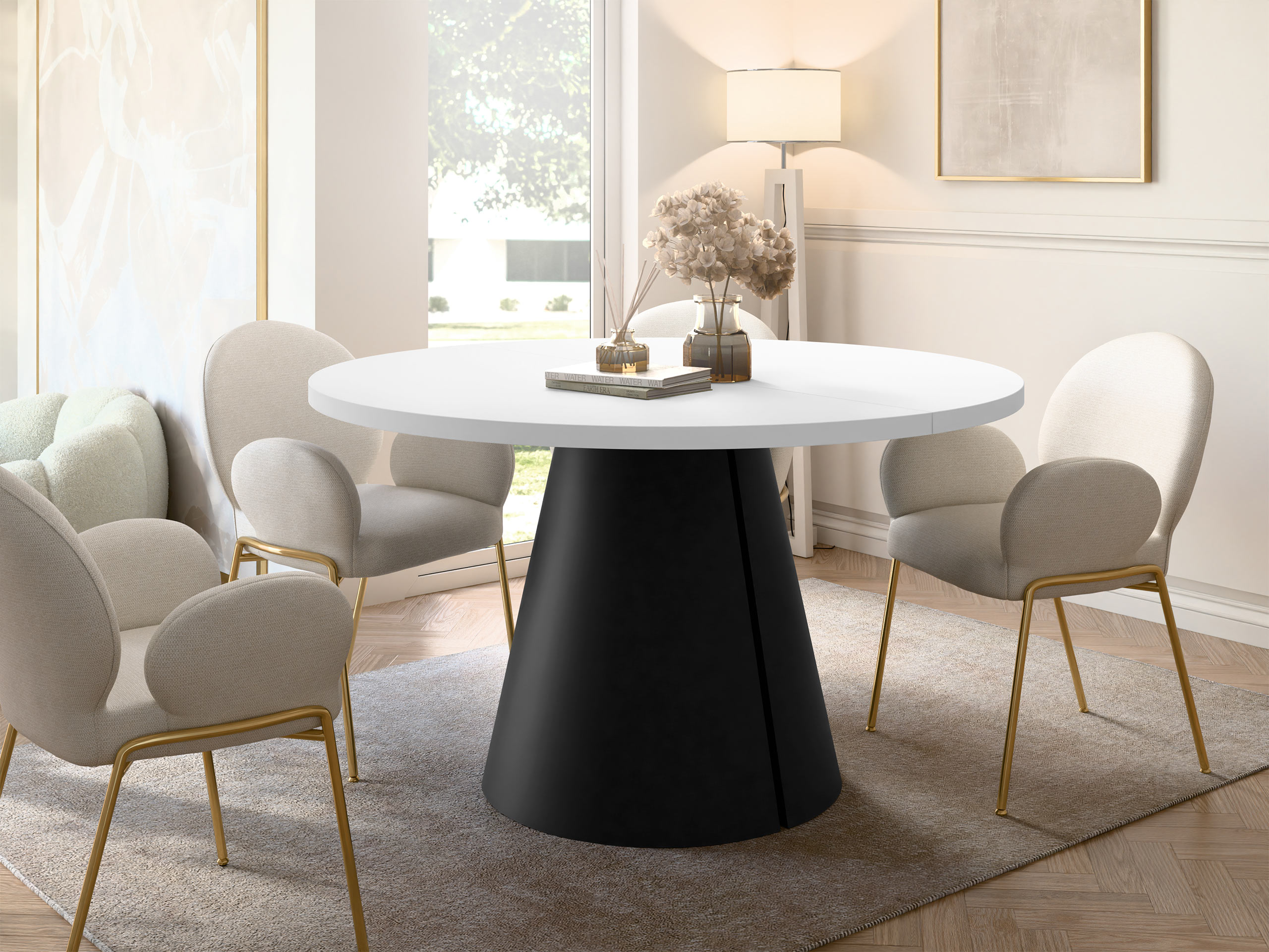 Stol Oswego 165 (Bijela)