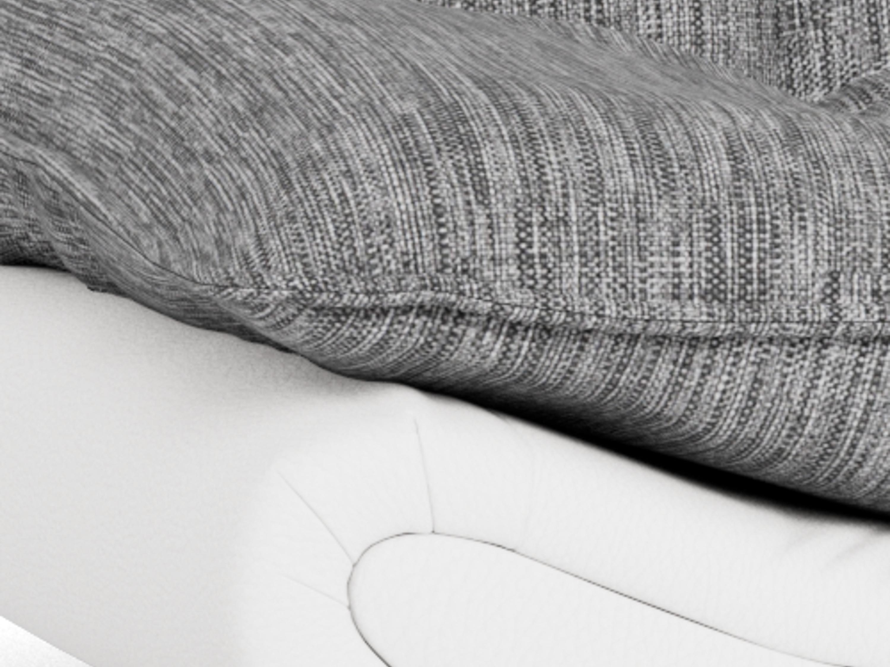 Kauč na razvlačenje Norsica 228 (Bijela + Svijetlo siva)