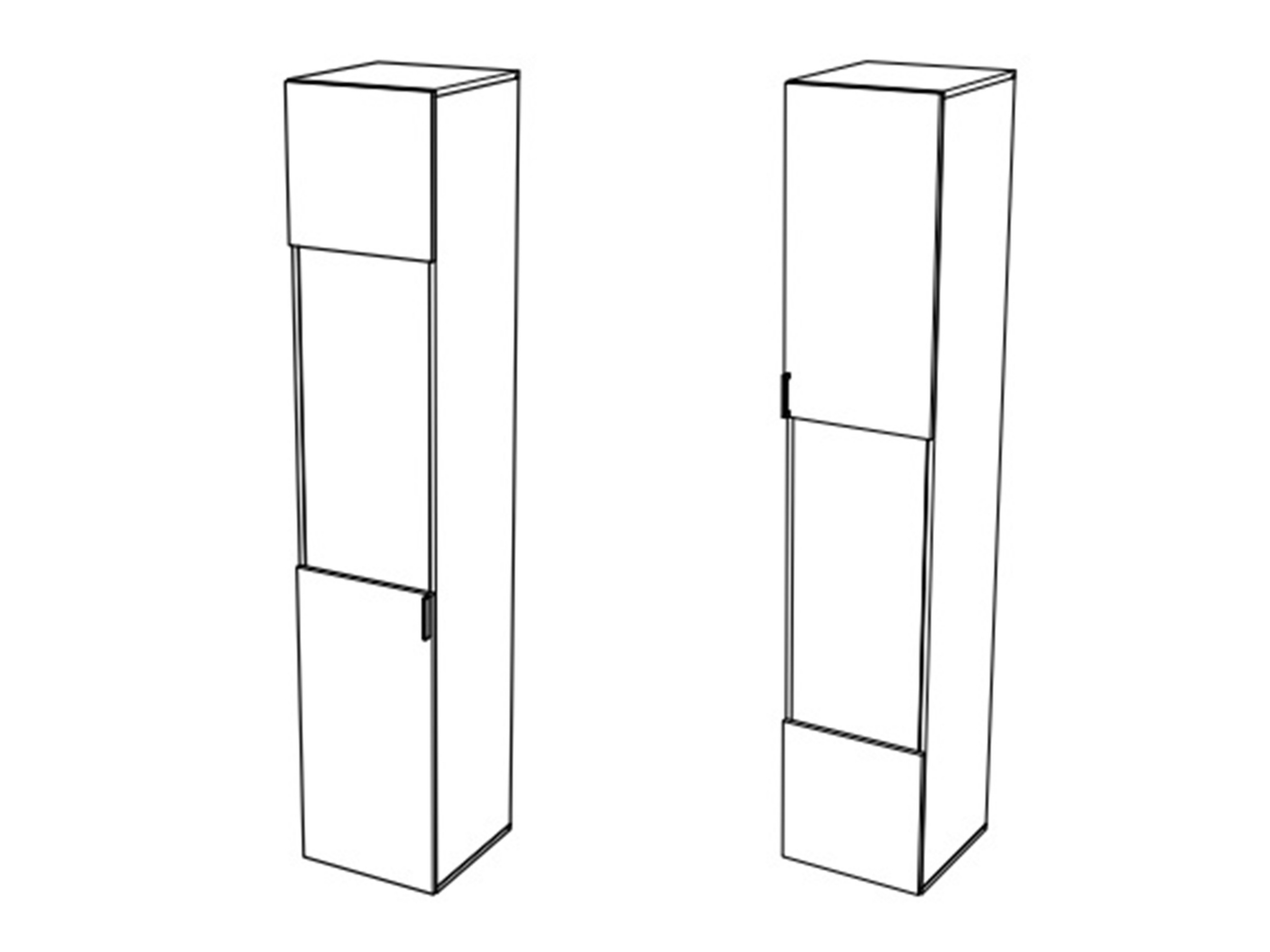 Polica Veldalo 116 (Svijetli hrast)