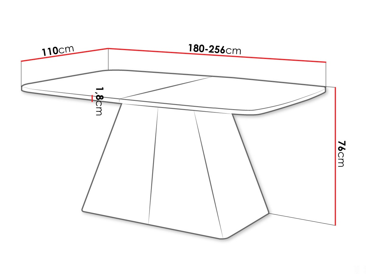 Stol Oswego 169 (Grafit)