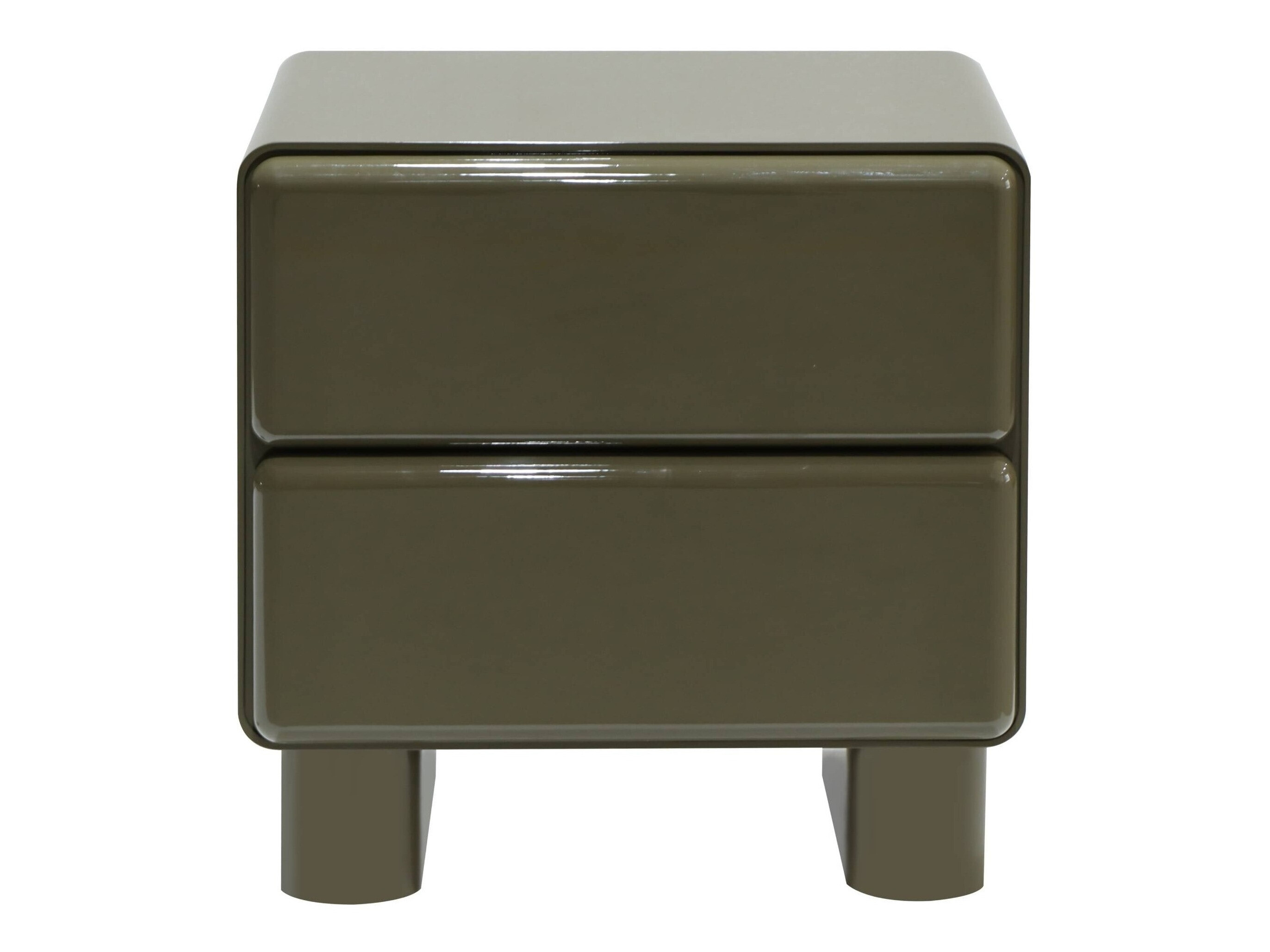 Noćni ormarić Burleson 576 (Sjajno zelena)