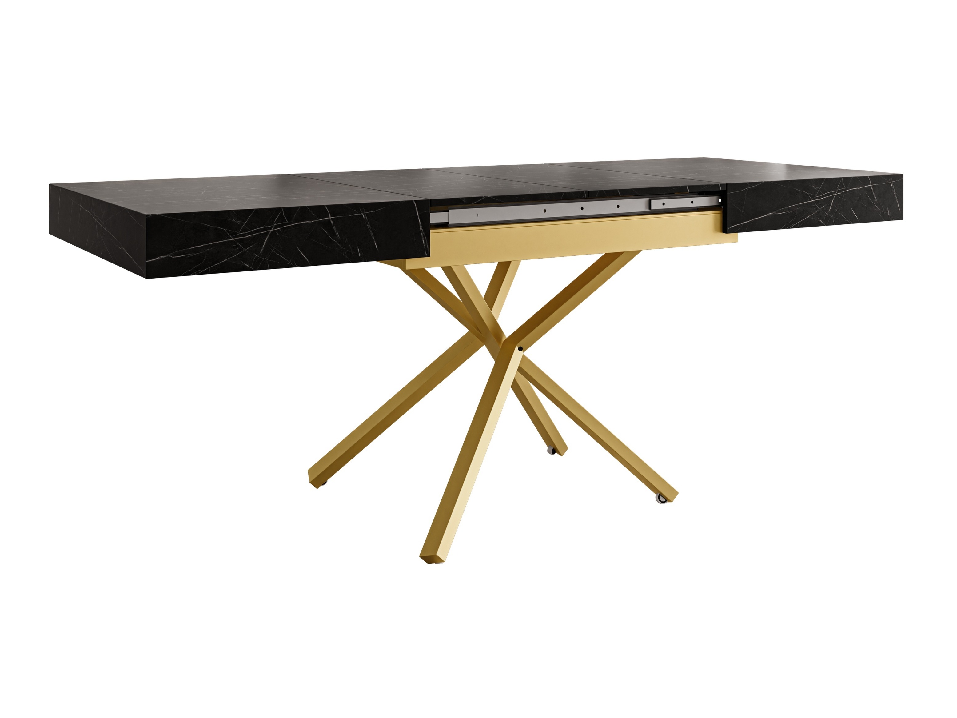 Transformirajući stolić za kavu Oswego 178 (Crni mramor)