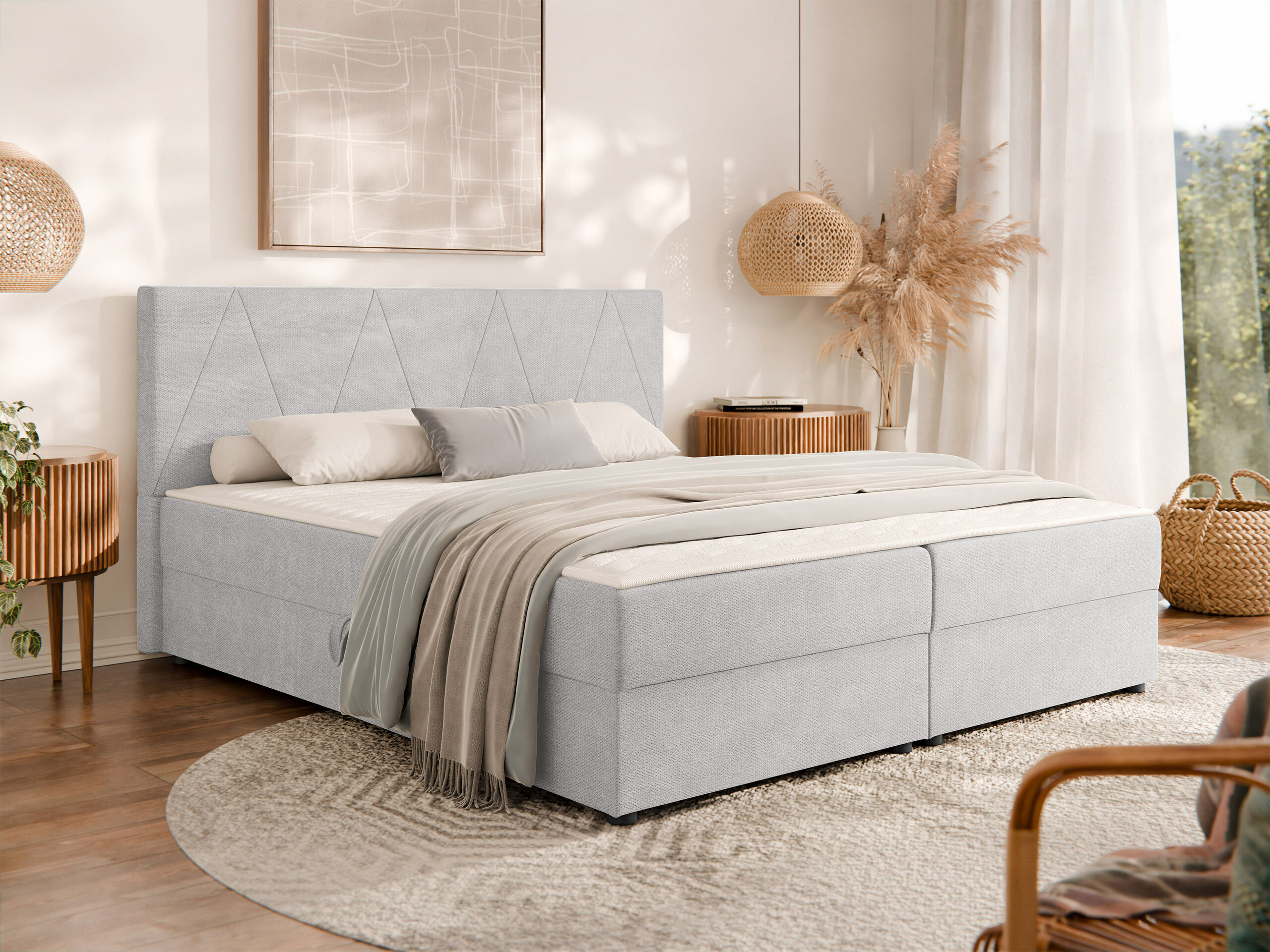 Boxspring krevet Memphis 116 (Rico 20)