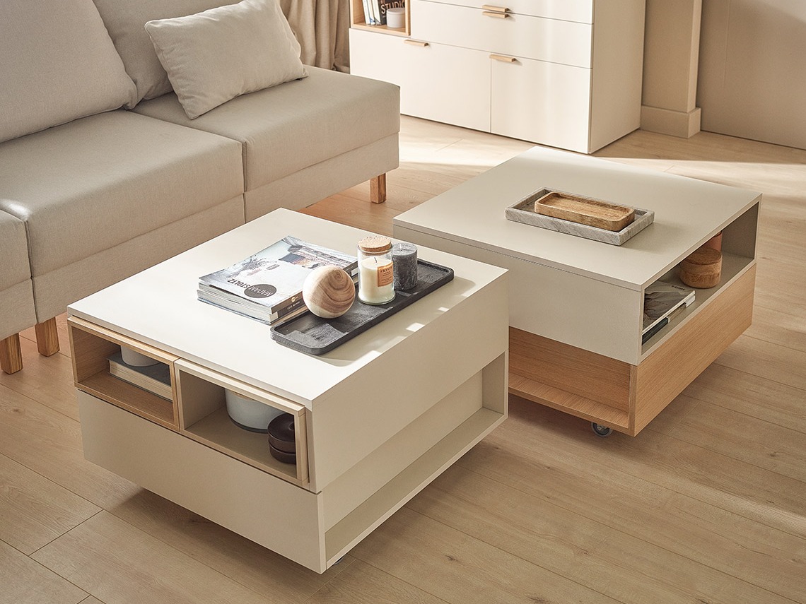 Stolić za kavu Veldalo 125 (Svijetli hrast)