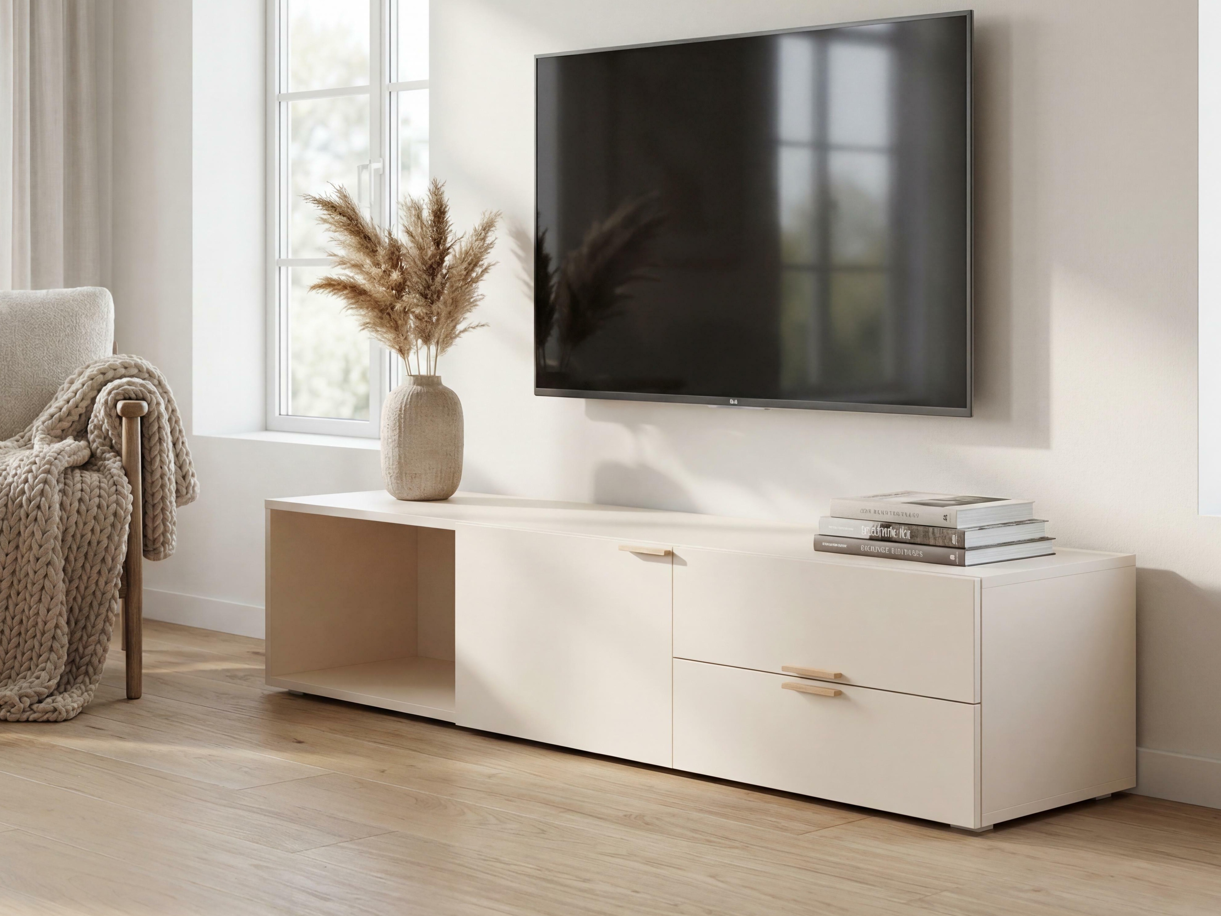 TV stol Veldalo 123 (Svijetli hrast)