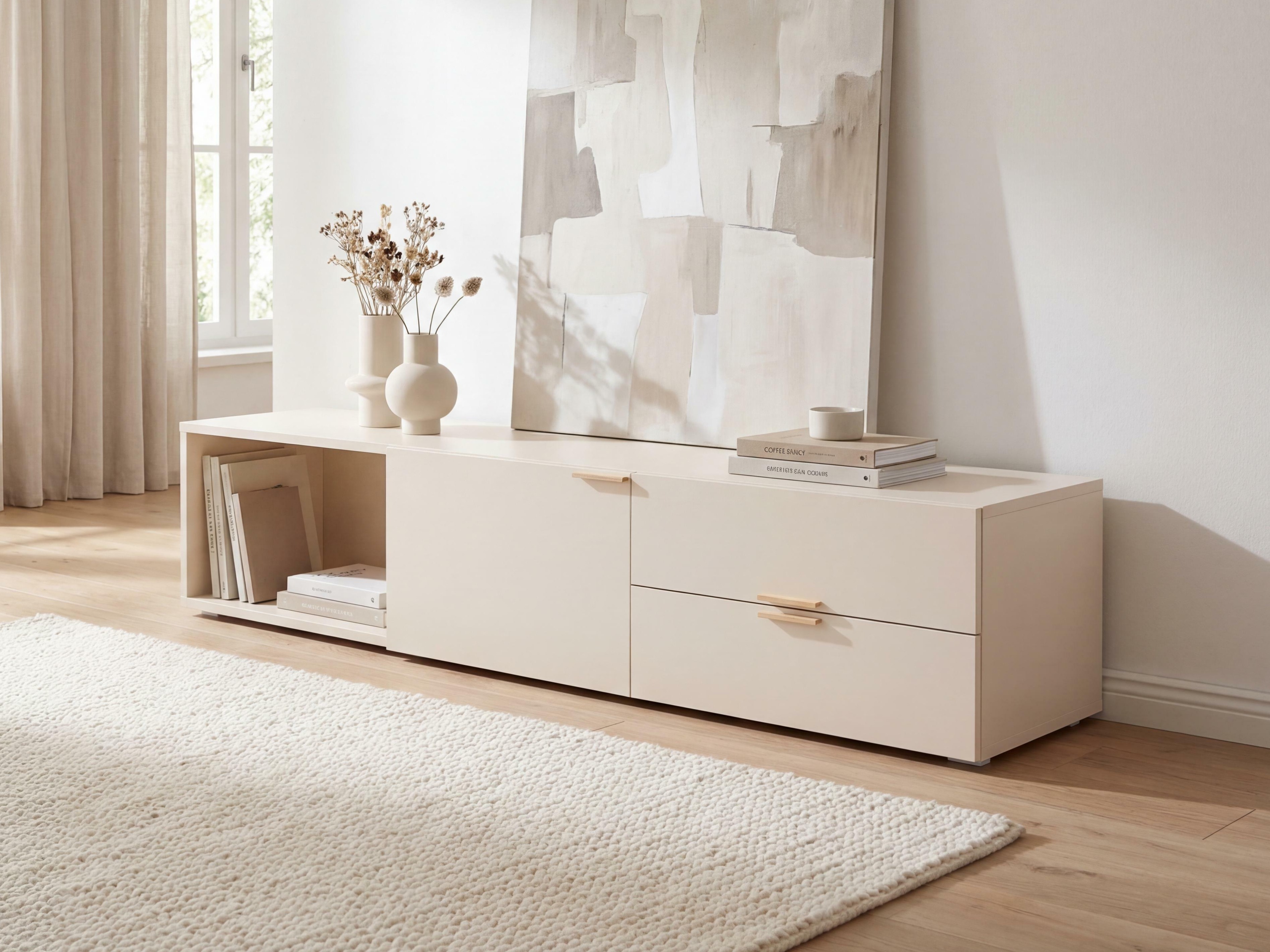 TV stol Veldalo 123 (Svijetli hrast)