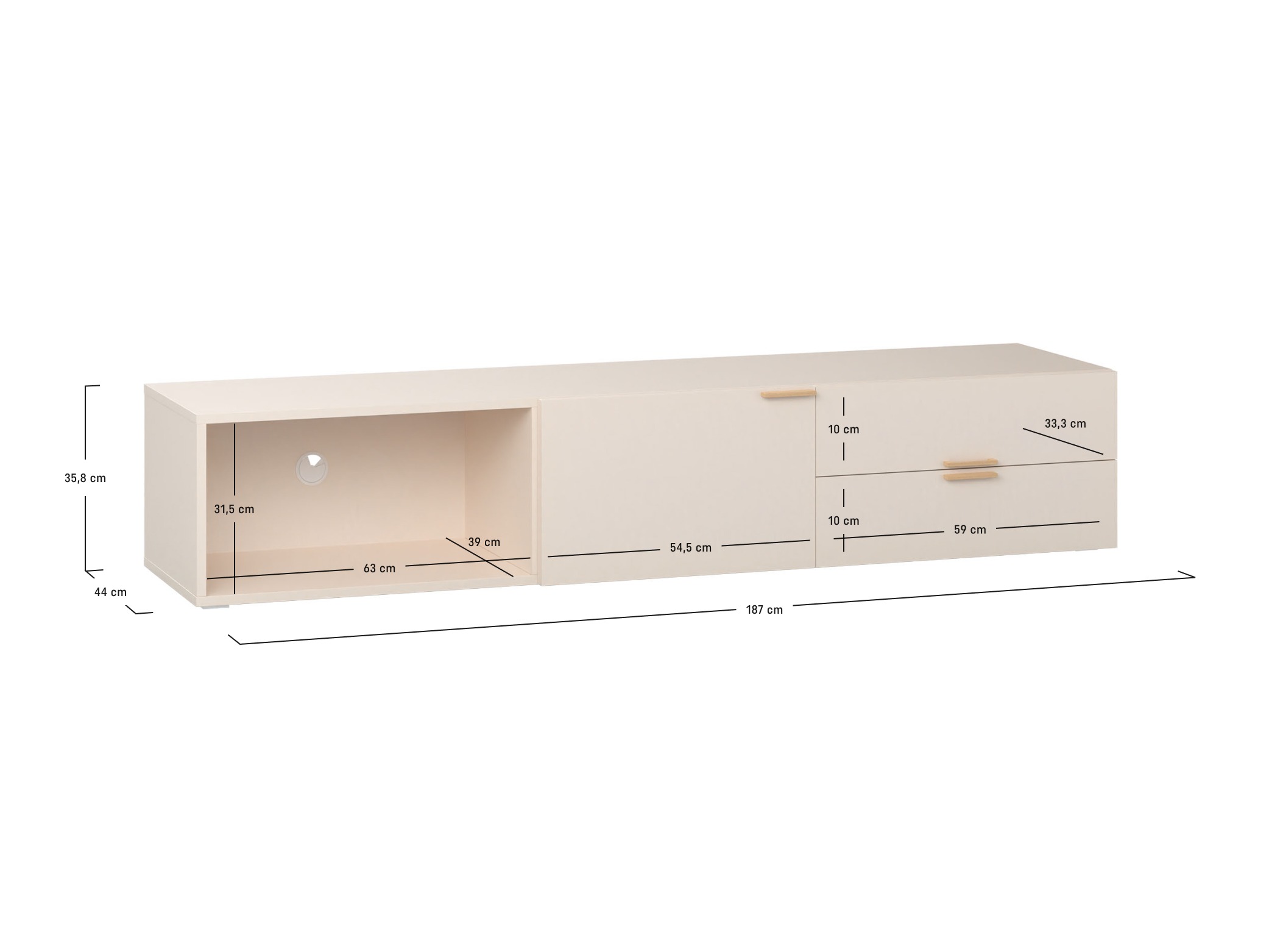 TV stol Veldalo 123