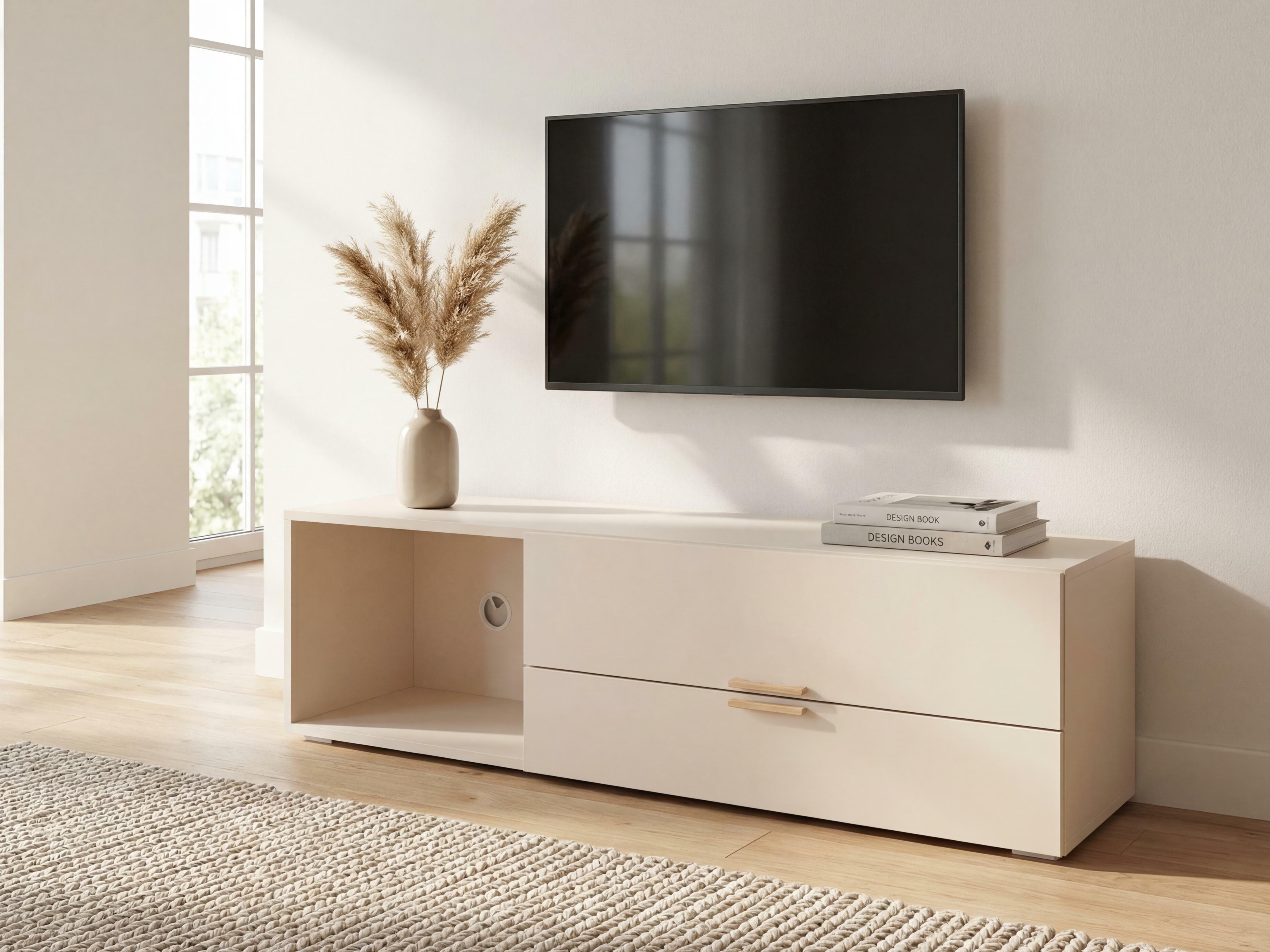 TV stol Veldalo 124 (Svijetli hrast)