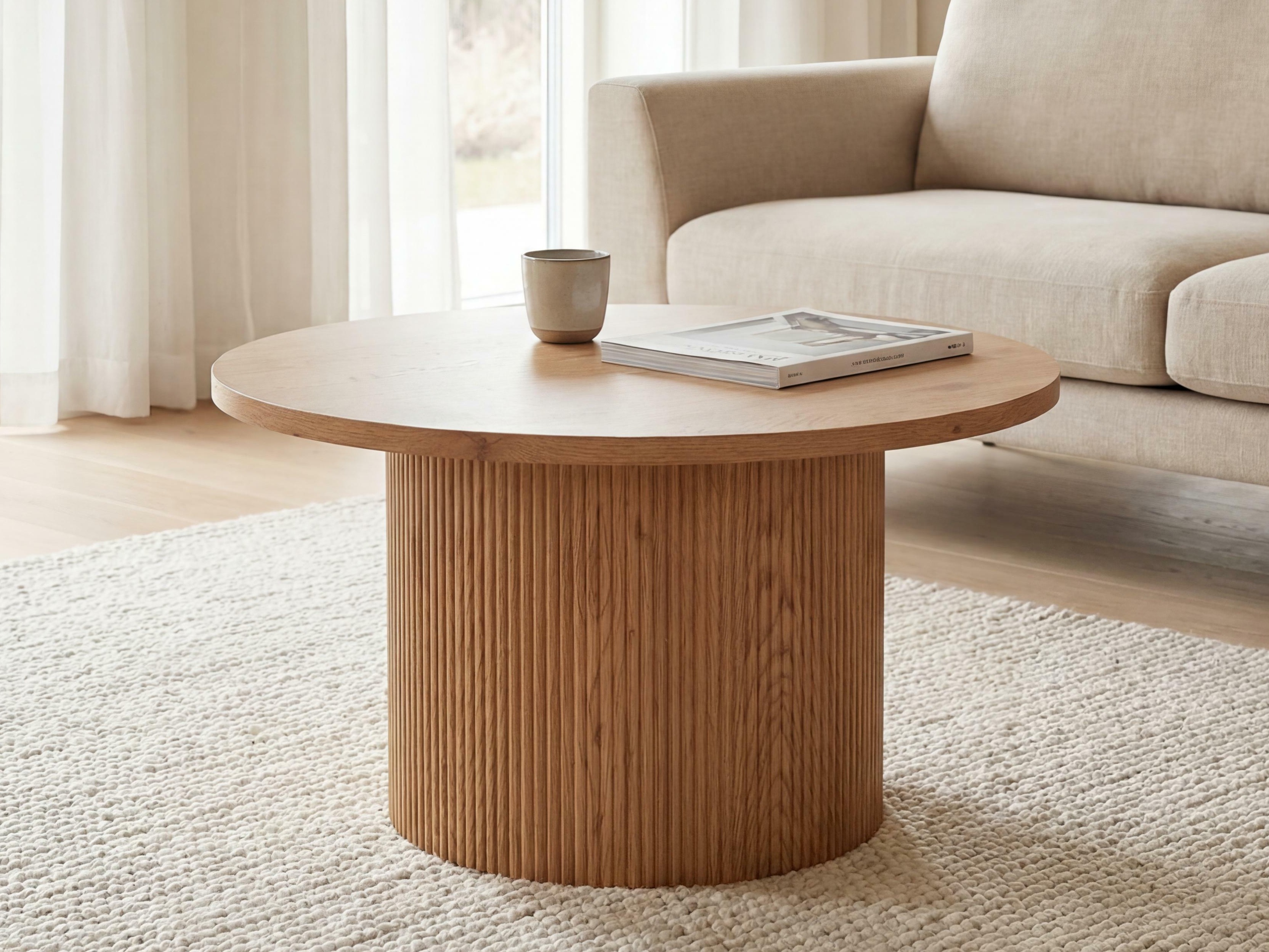 Stolić za kavu Lirmelo 100 (Hrast)