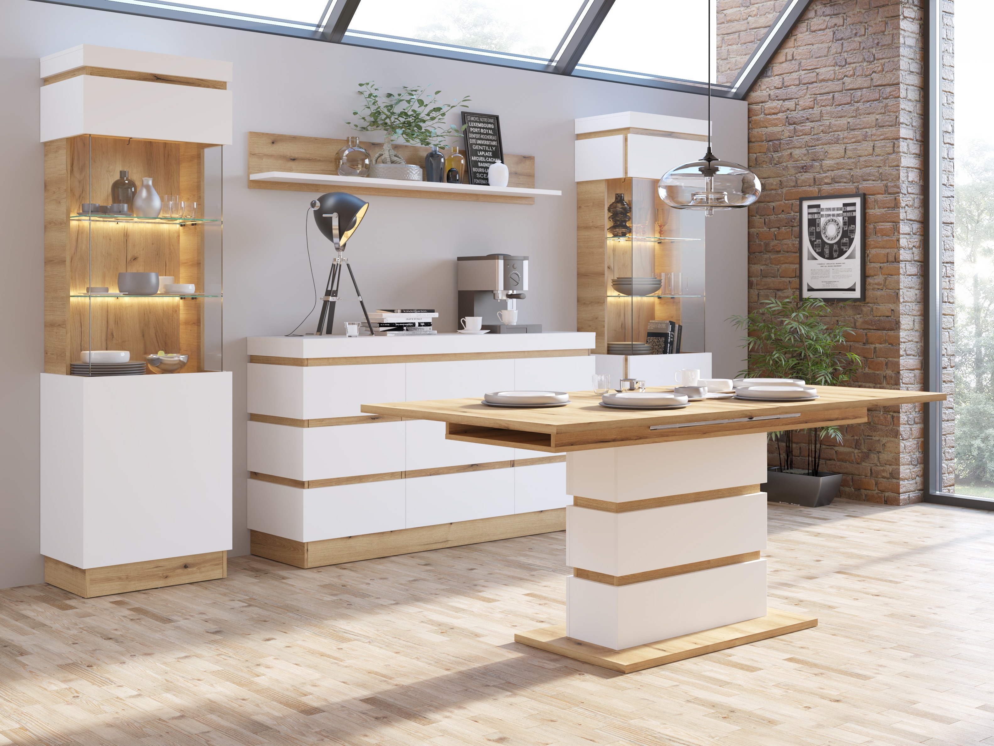 Transformirajući stolić za kavu Numeri 113