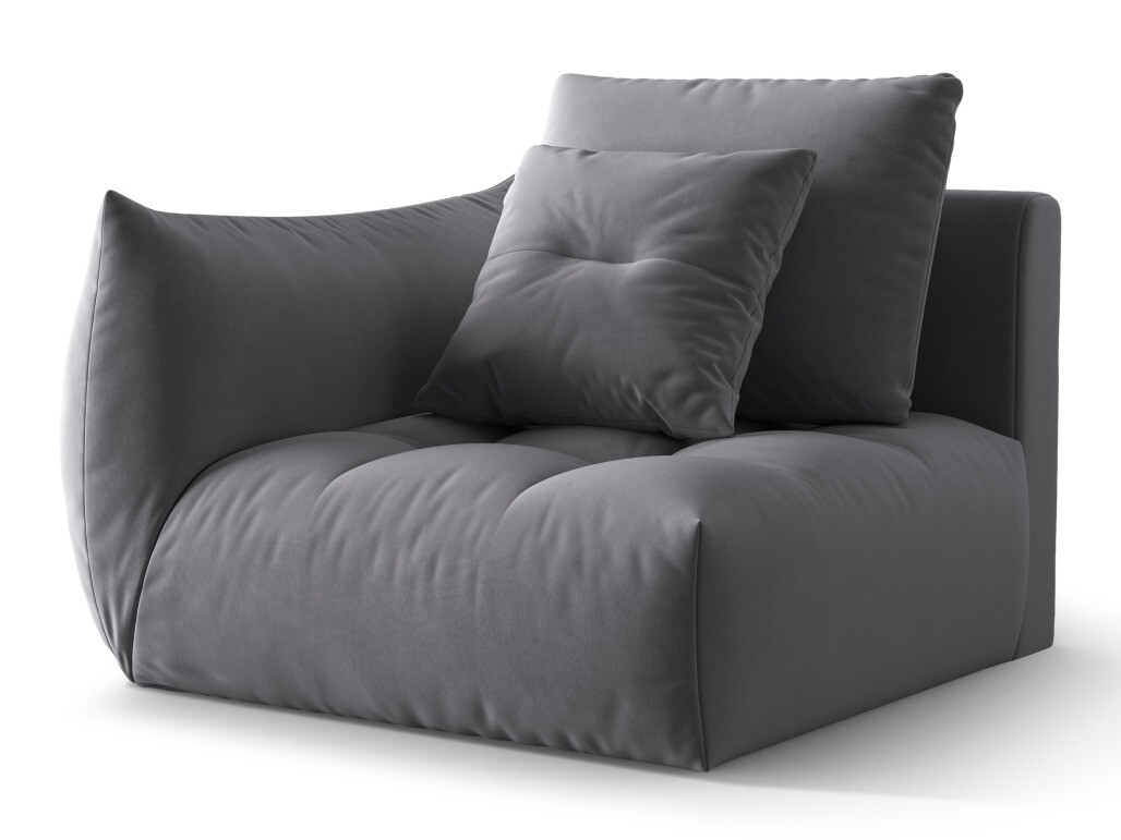 Modularna fotelja Benorli 108 (Casino Graphite)