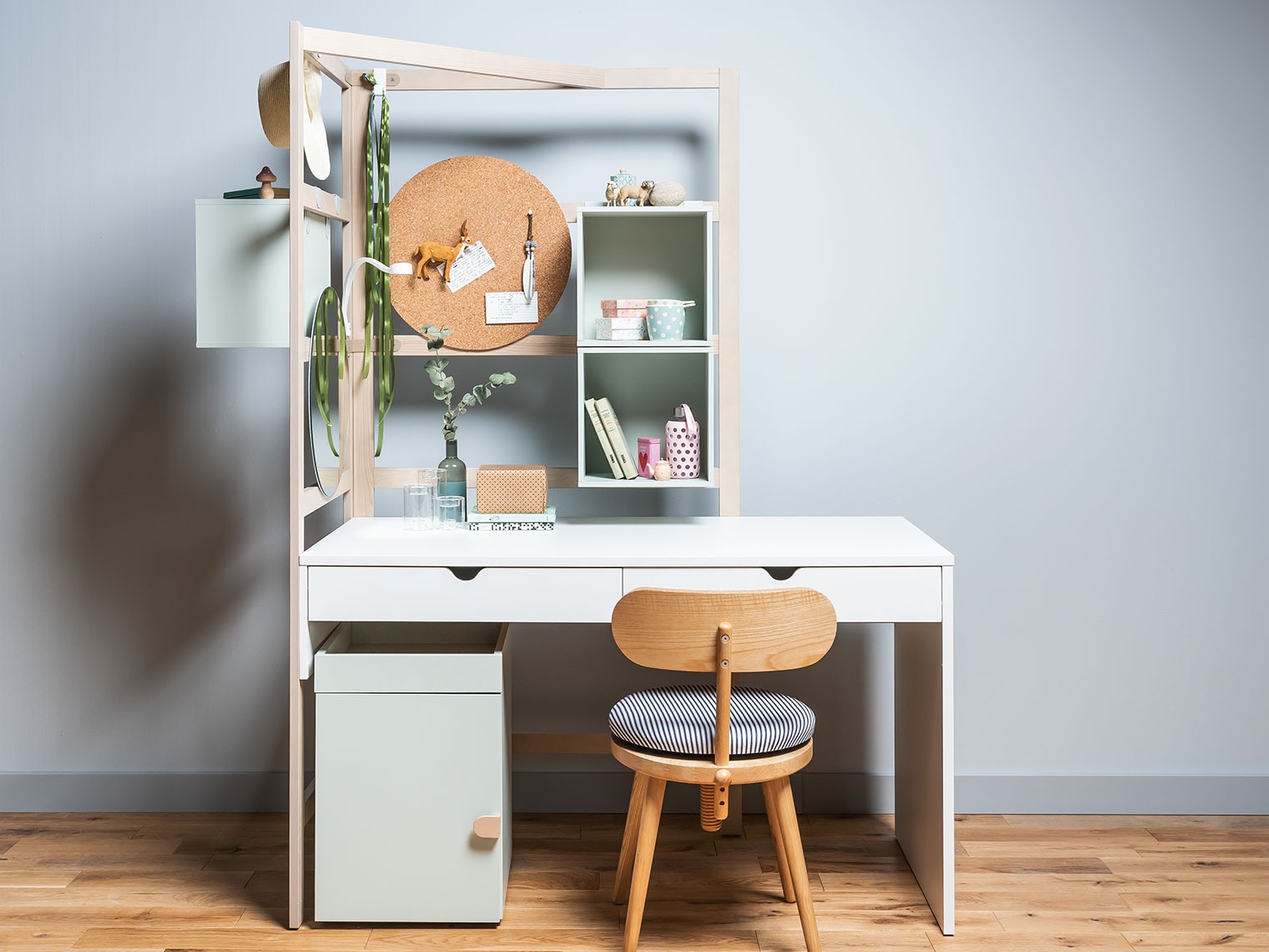 Ormarić Nutese 100 (Svijetlo mint zelena)