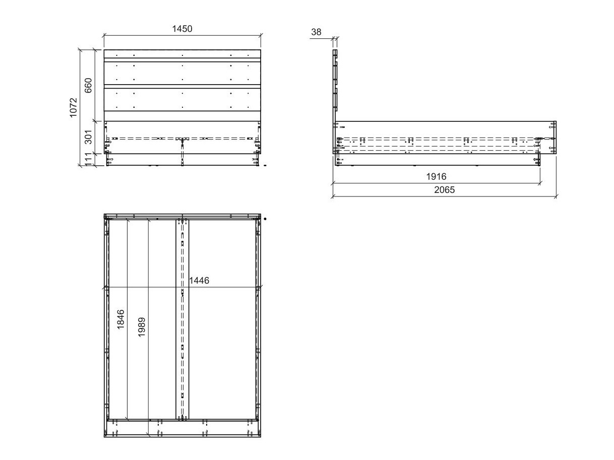Set za spavaću sobu Numeri 124
