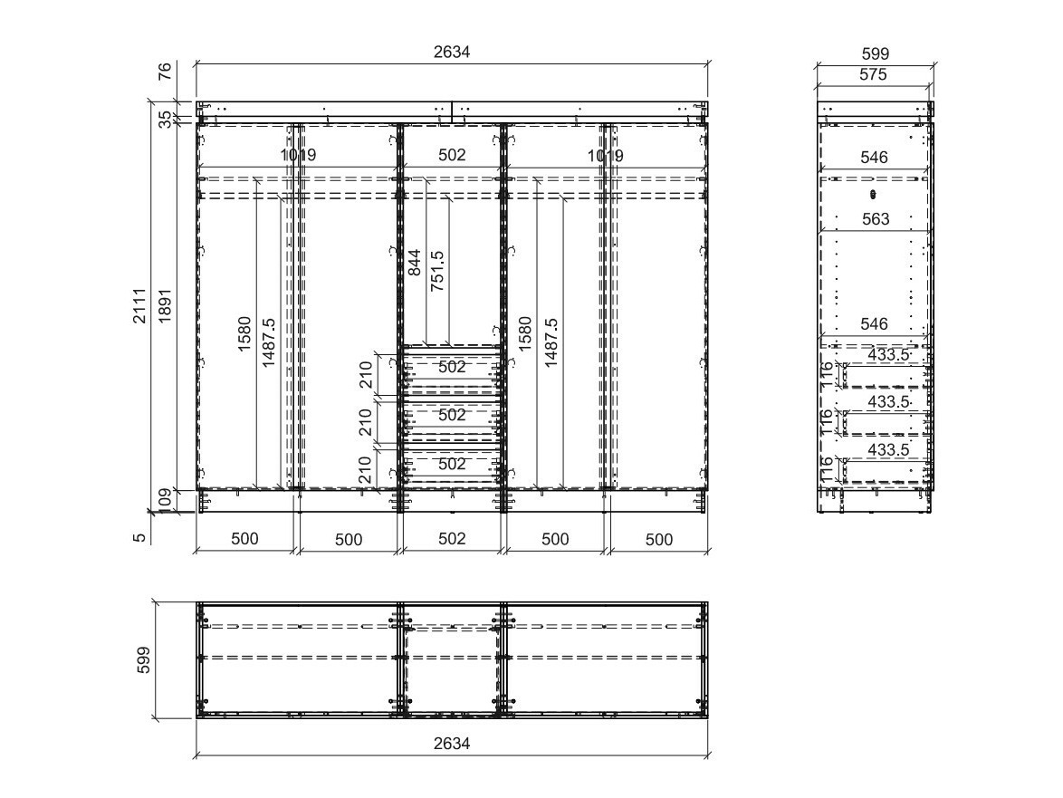 Set za spavaću sobu Numeri 124